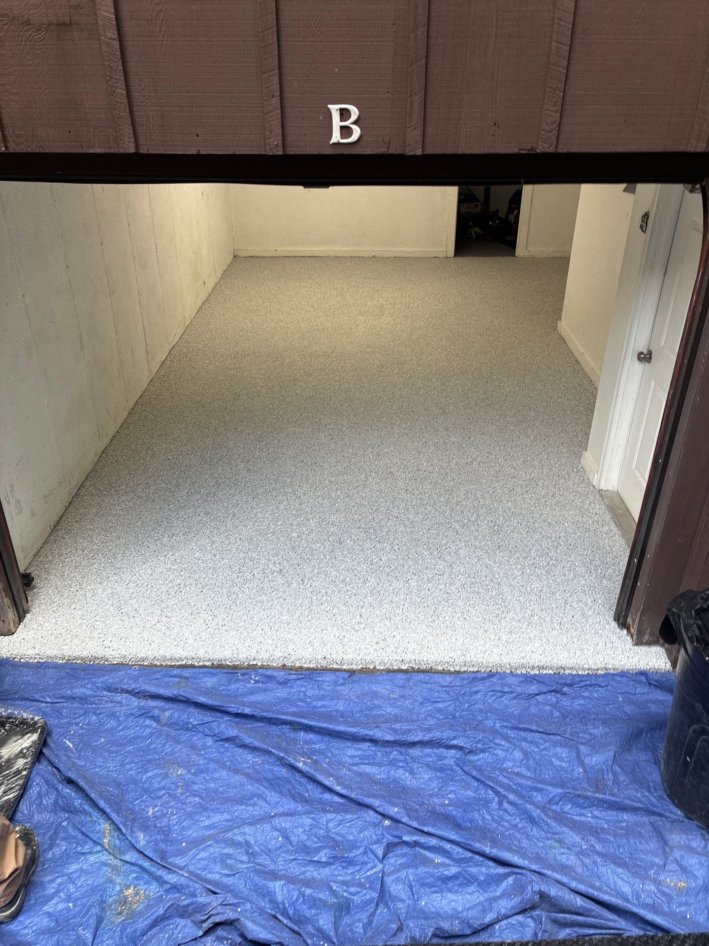 Feather Gray Concrete Floor Coating by DiGiorgi Roofing and Siding Inc
