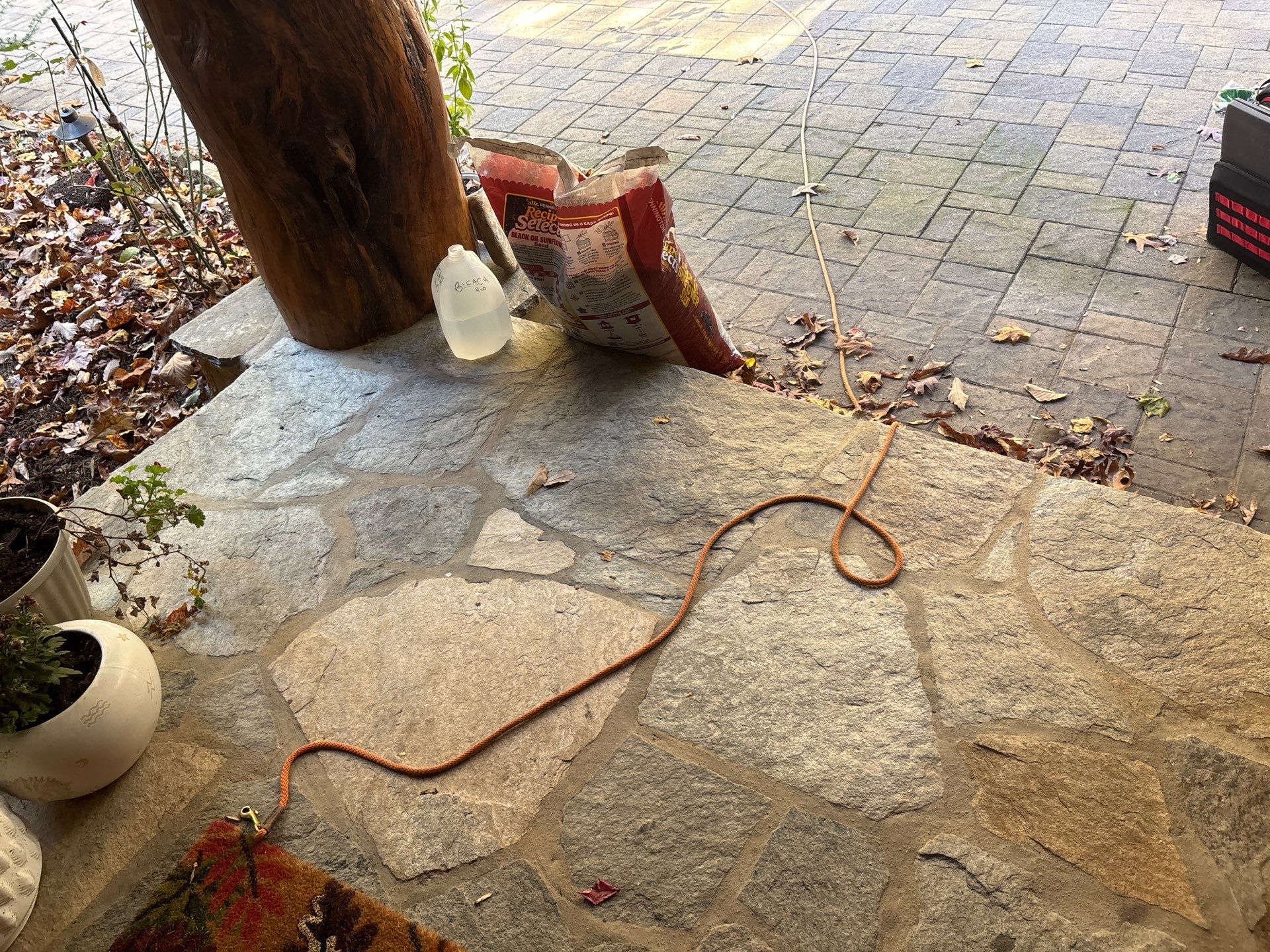 Paver Driveway using Concrete Sealant by DuraSeal