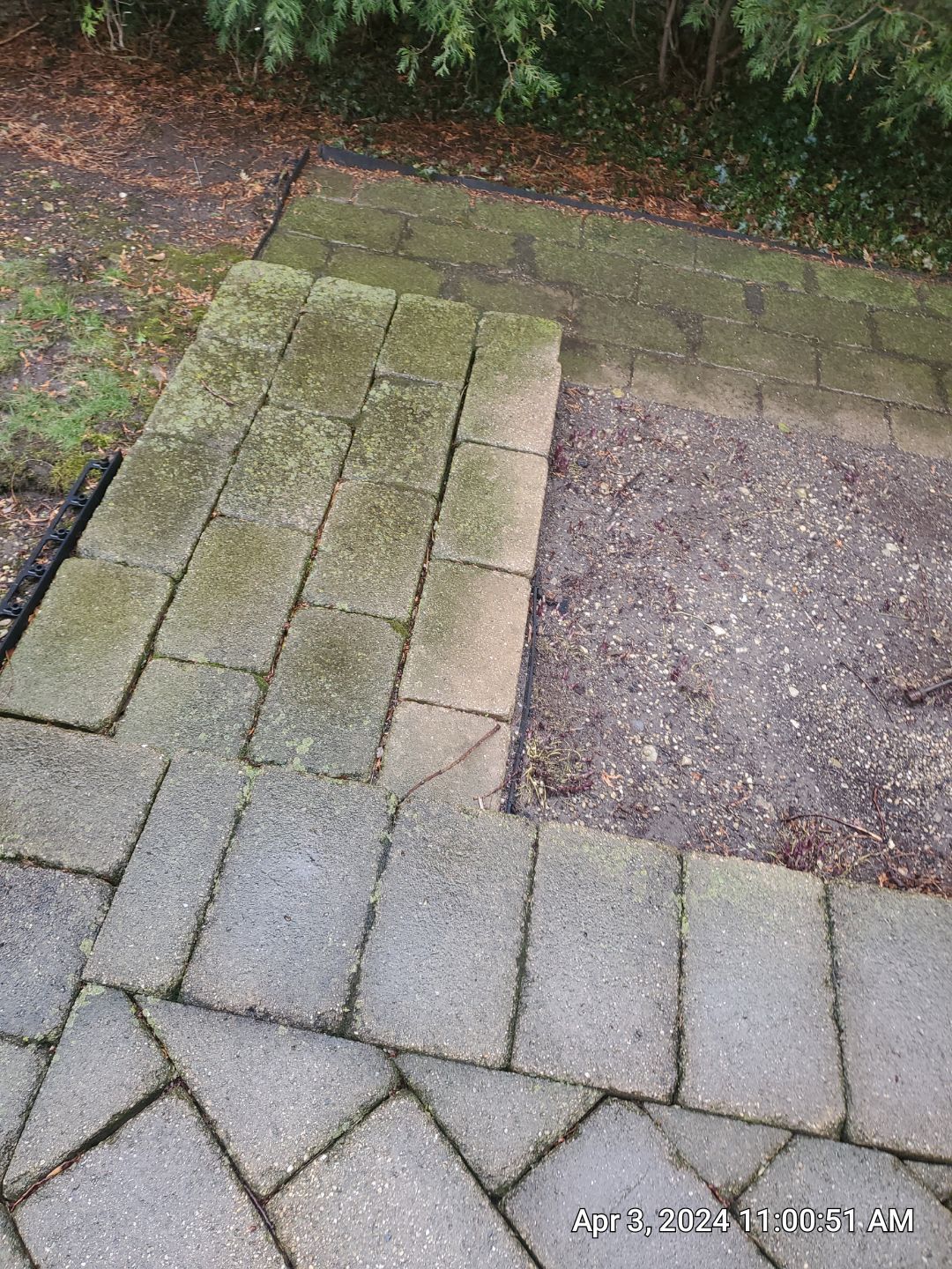 Brick paver clean, sand and seal.  using Surebond SB-1300 by Northern Power Washing LLC.