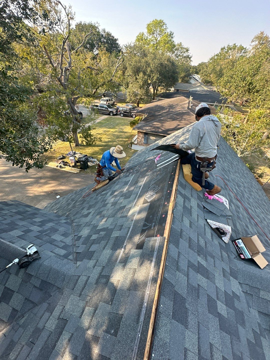 Residential Roofing Repair using Owen's Corning Duration (Lifetime) Shingles by Roof Repair Company