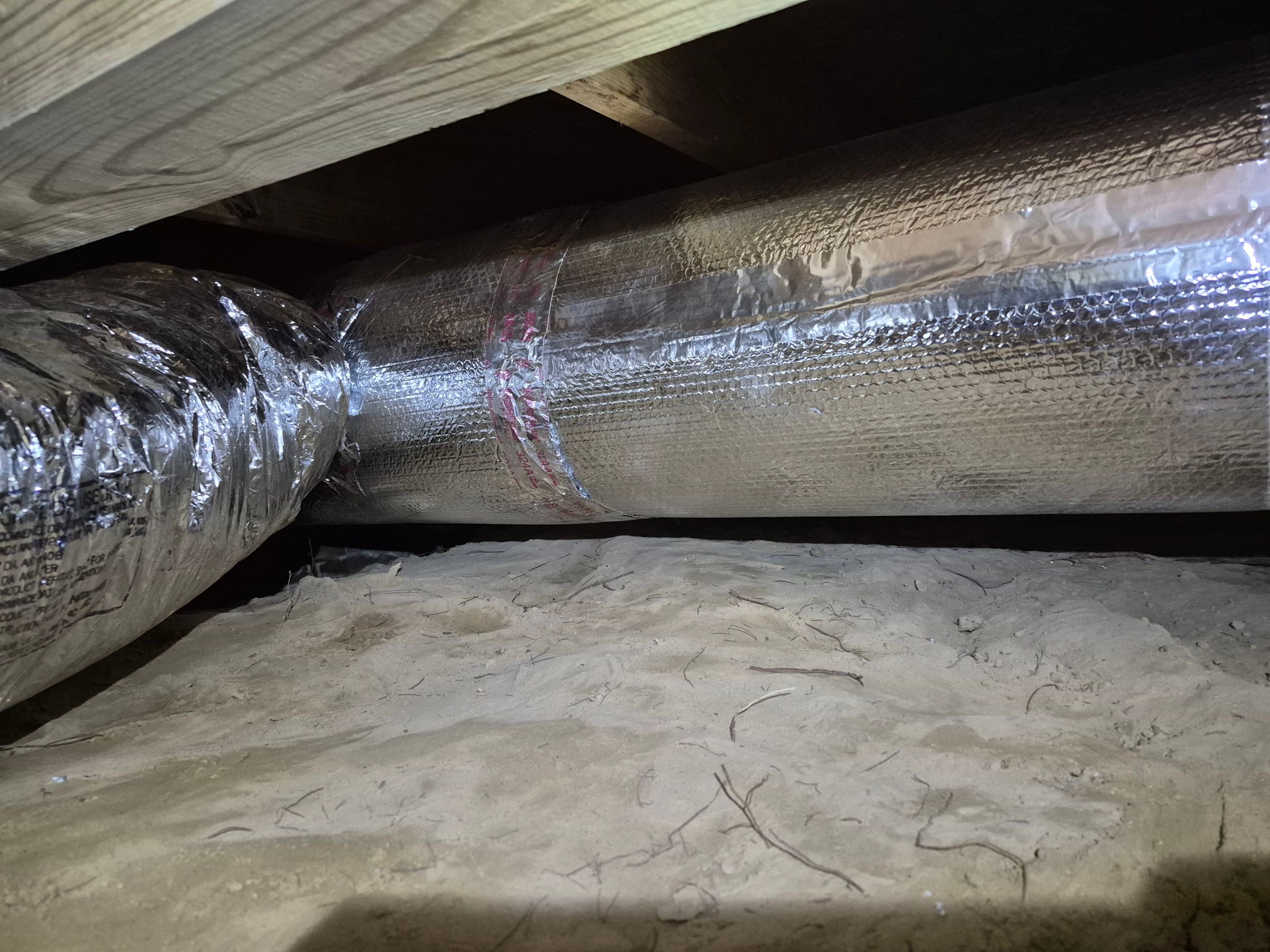 Project in Chesapeake by Patriot Crawl Space Repairs