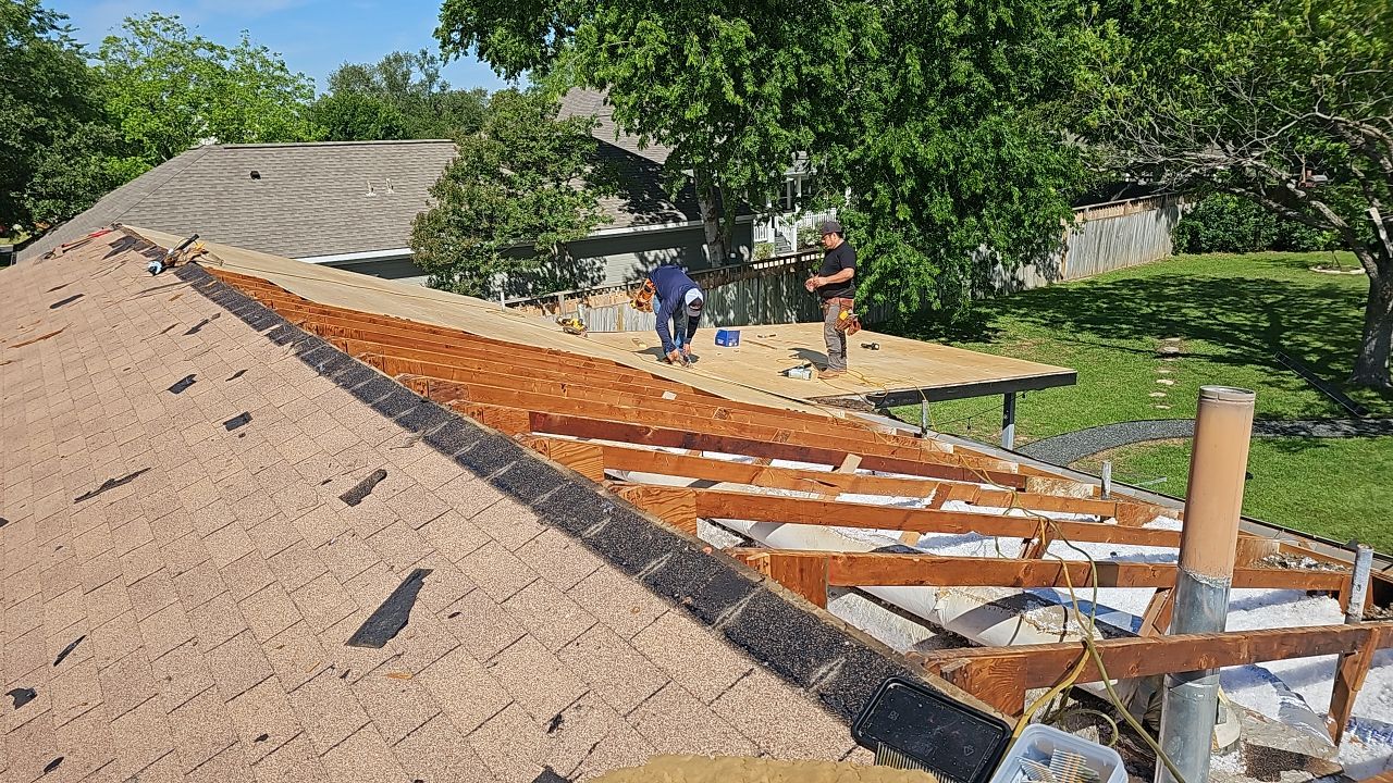 Residential Roof Replacement using GAF - HDZ - Charcoal by Action Exteriors Austin