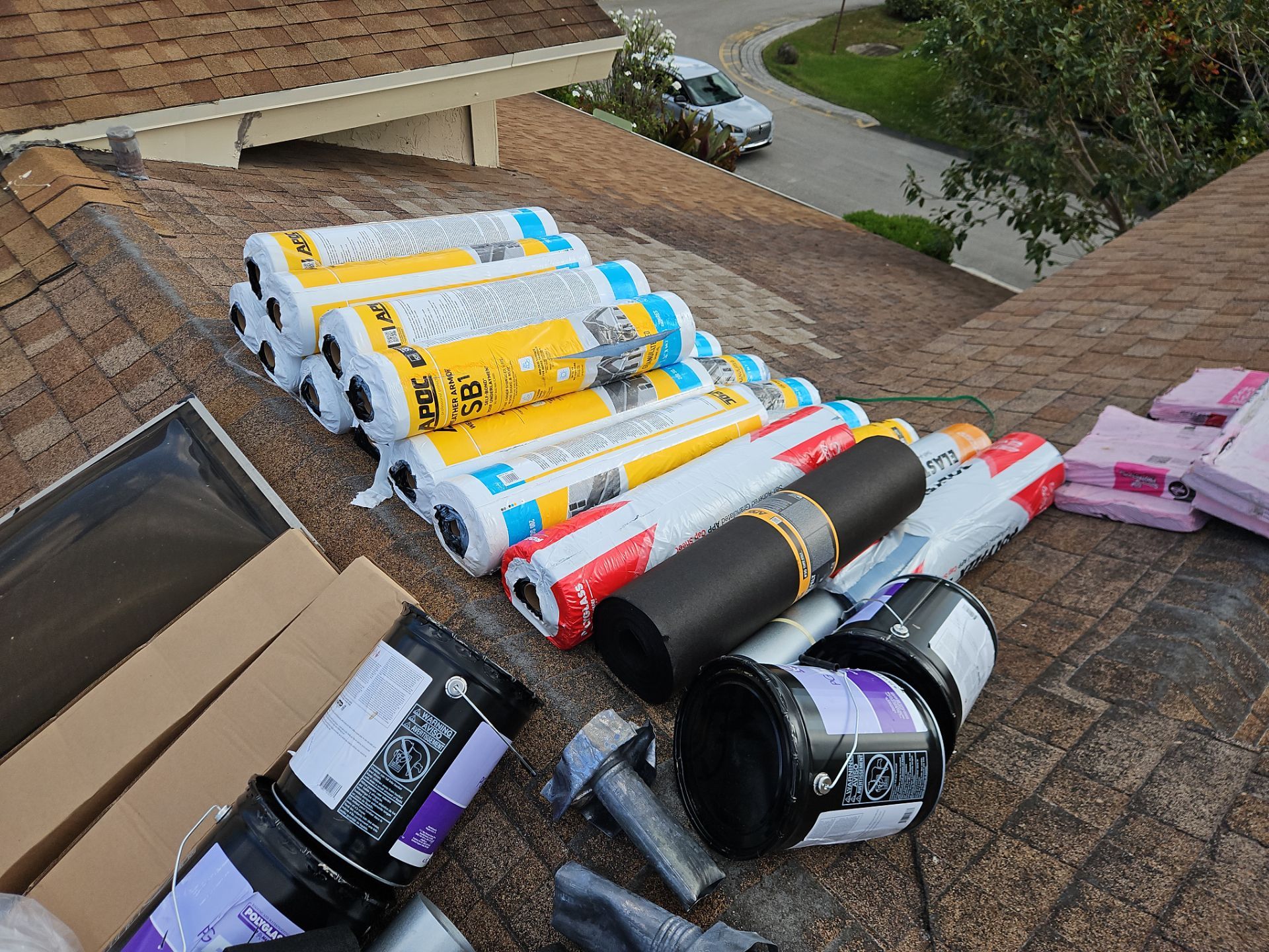 Residential Roofing Installation using Owens Corning by BLUES BROTHERS ROOFING