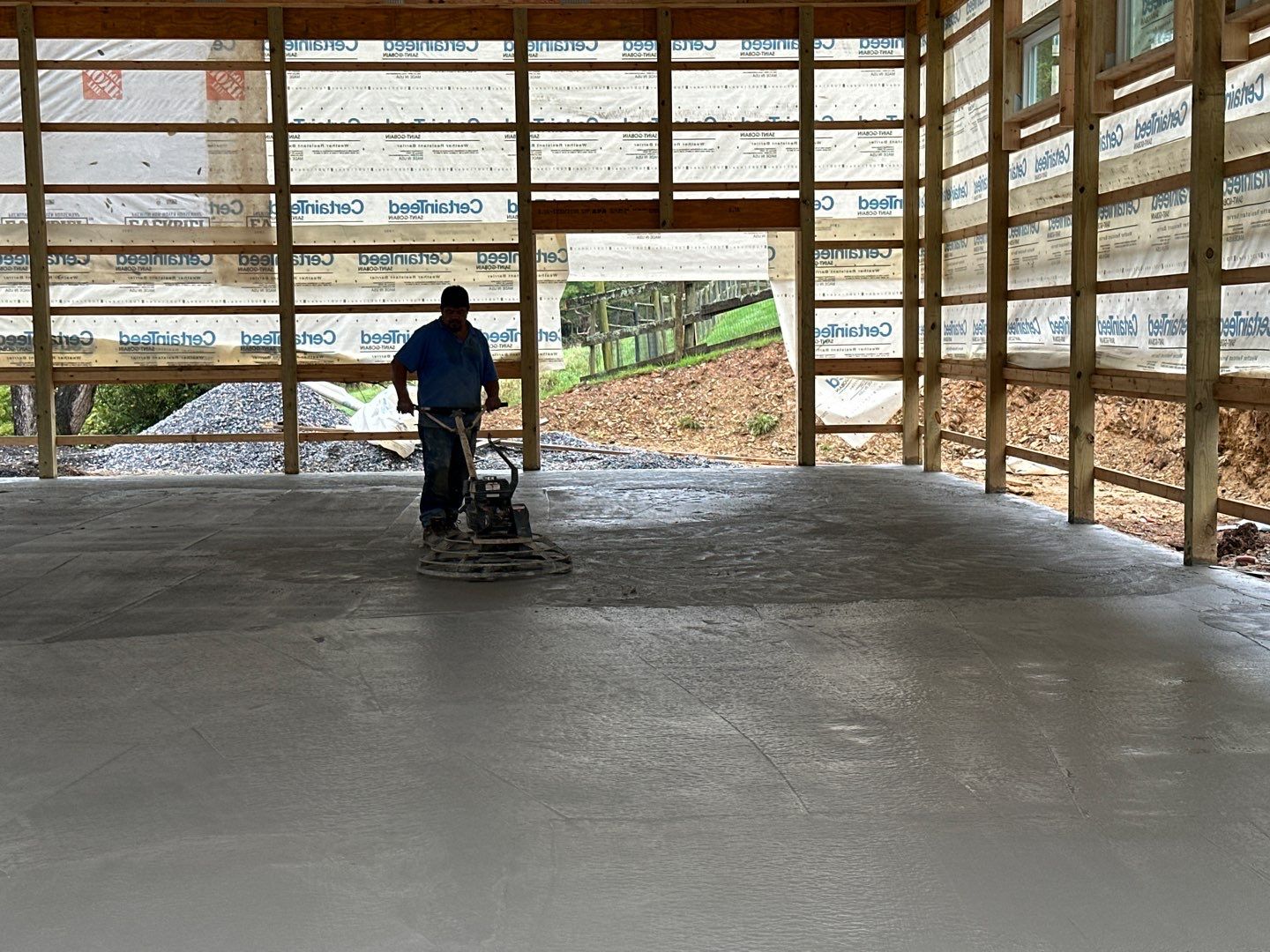 Large Garage Build by Bec Construction Llc