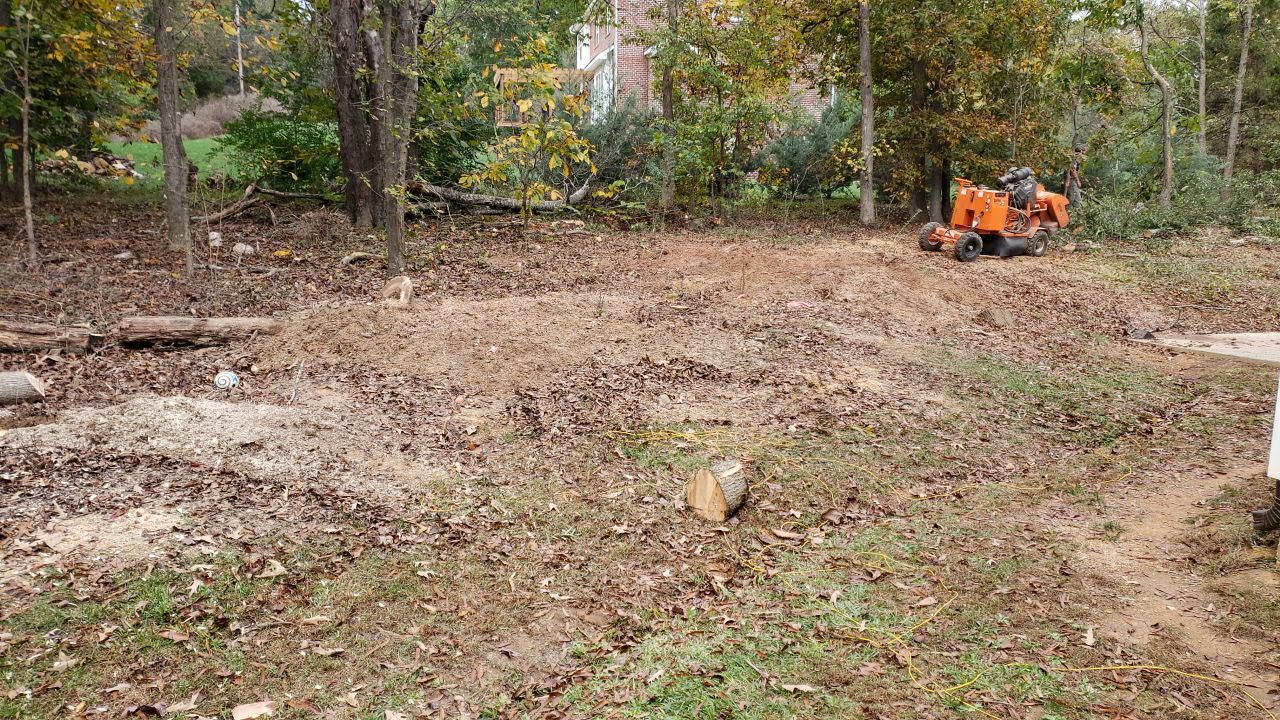 land clearing using machinery by Power Wash Masters LLC