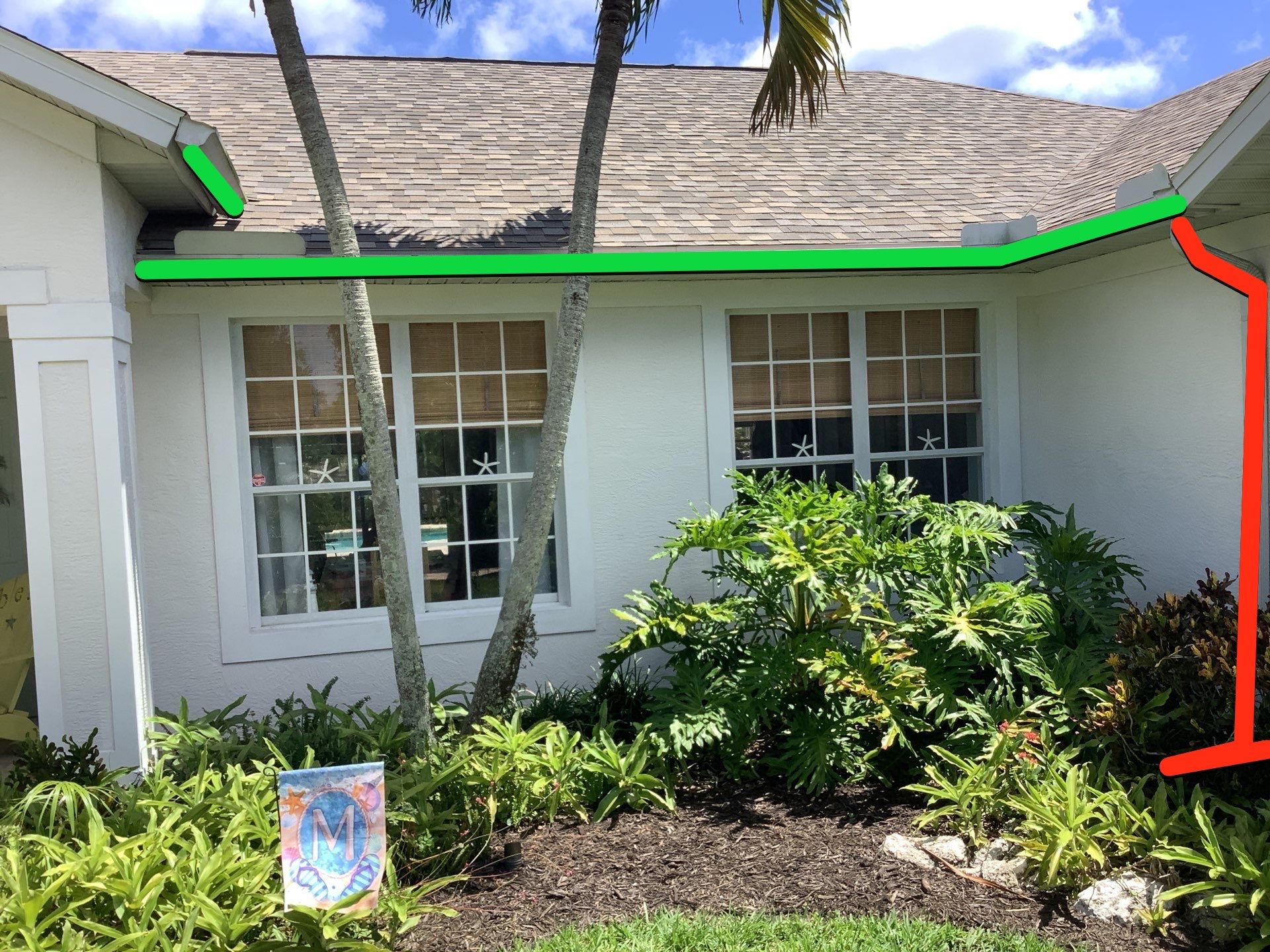 Custom Splash Guard System in Bradenton FL by Gutter Professors