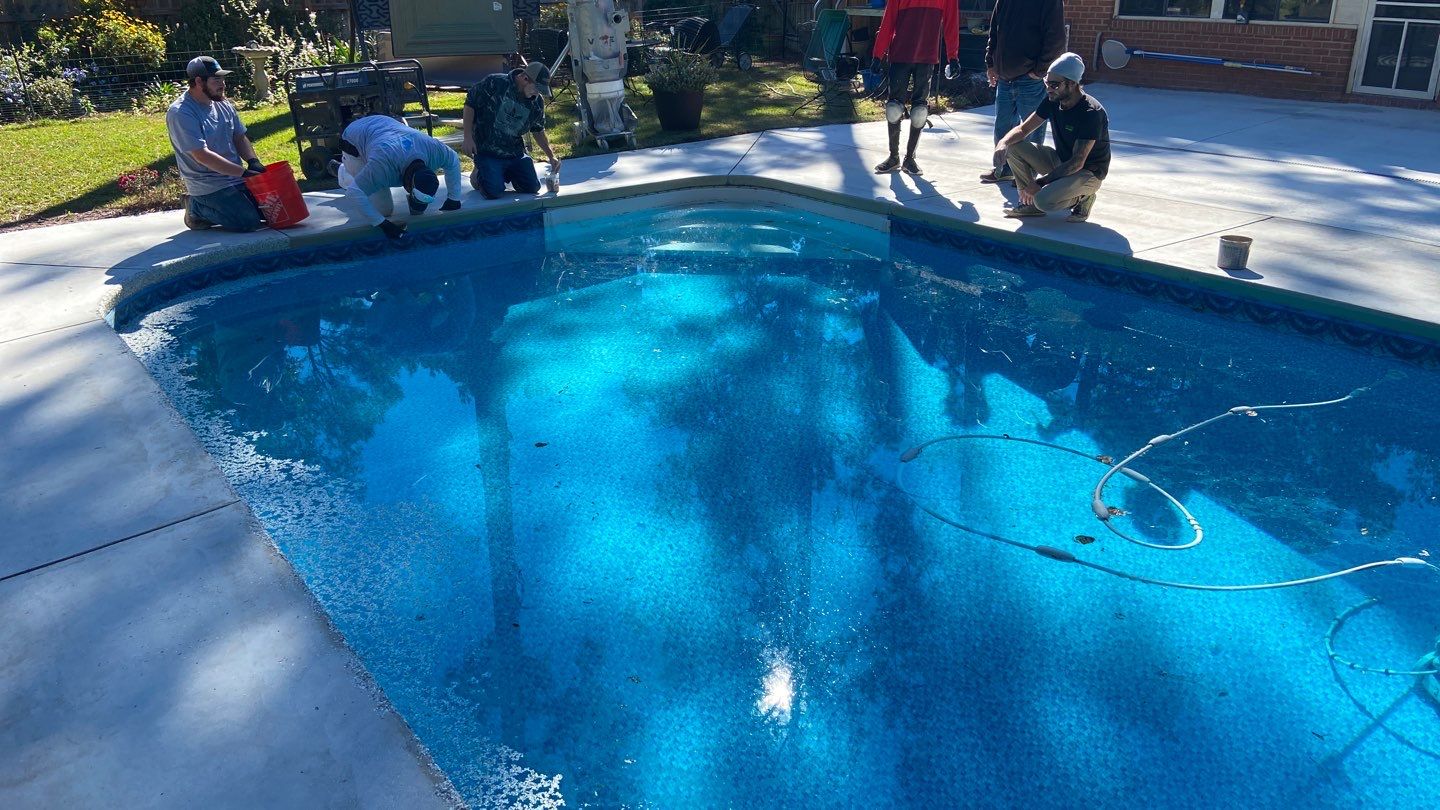 Bob's Beautiful Pool by Deese Elite Concrete Coatings