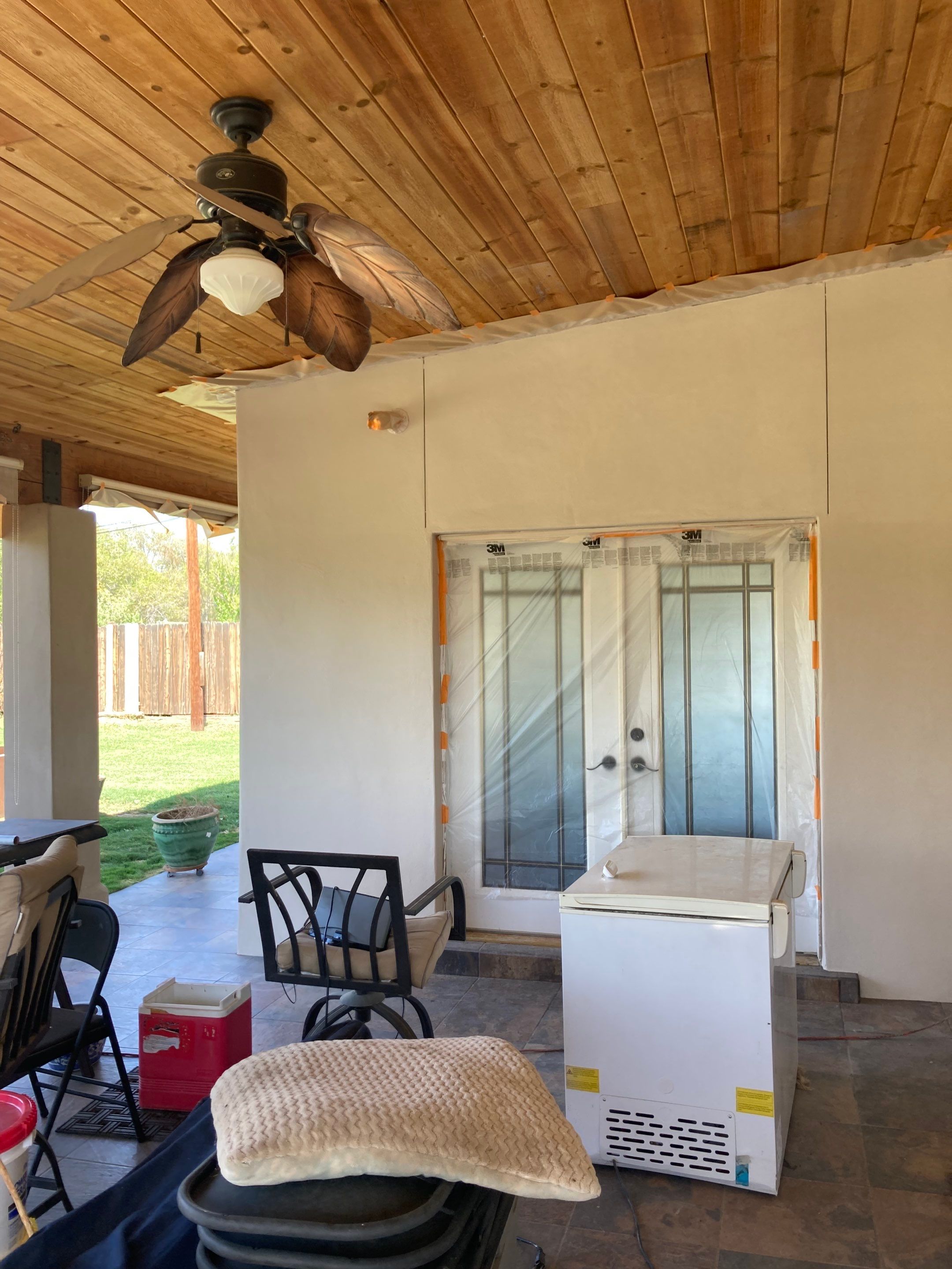 Significant Stucco Damage and Repair by Regal Renovate