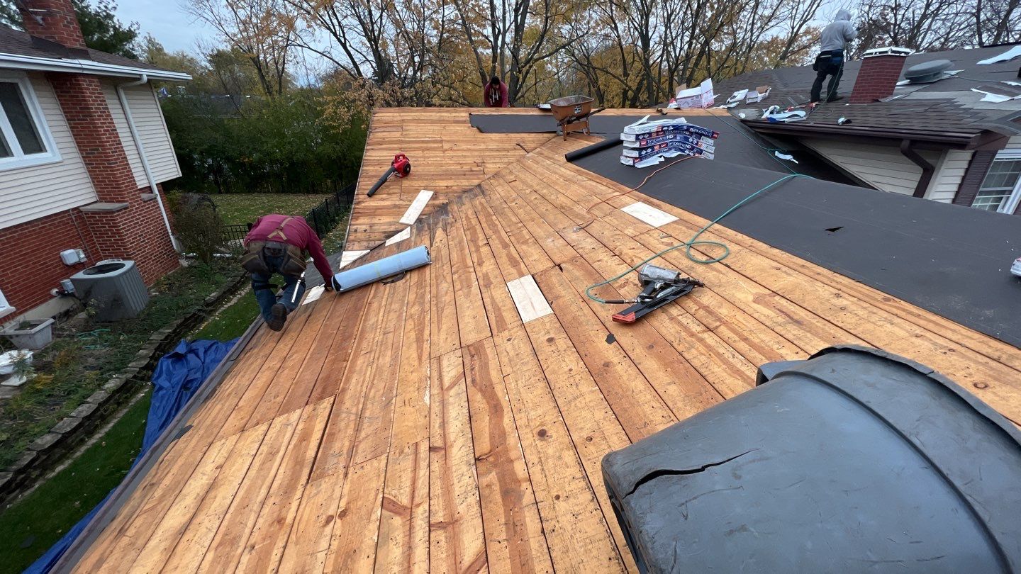 Residential Roofing Installation using GAF Timberline HDZ by Pro Home Services Inc