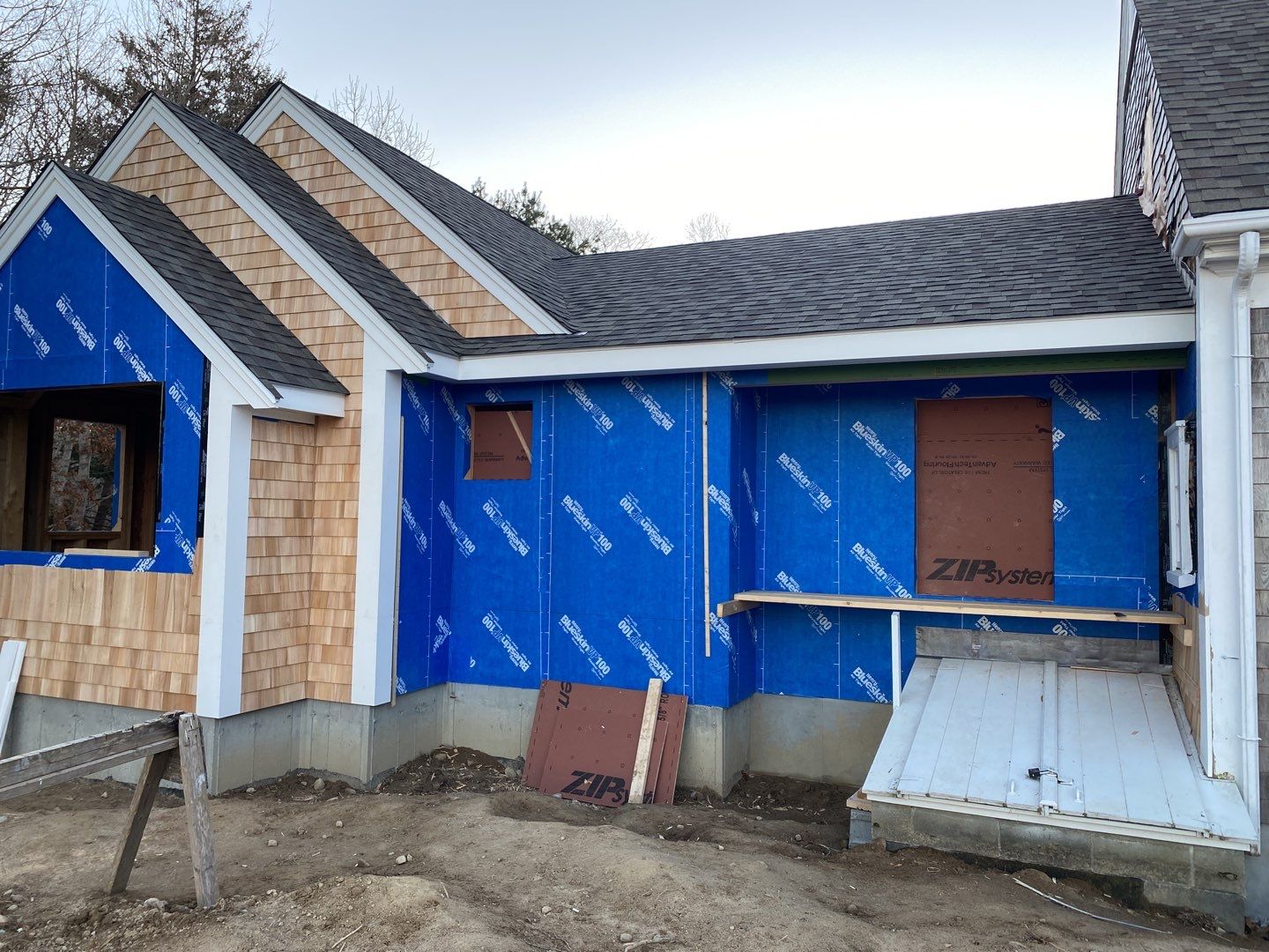 Fiberglass Gutter Installation in Falmouth, MA by Gutter Pro by Gutter Pro Enterprises