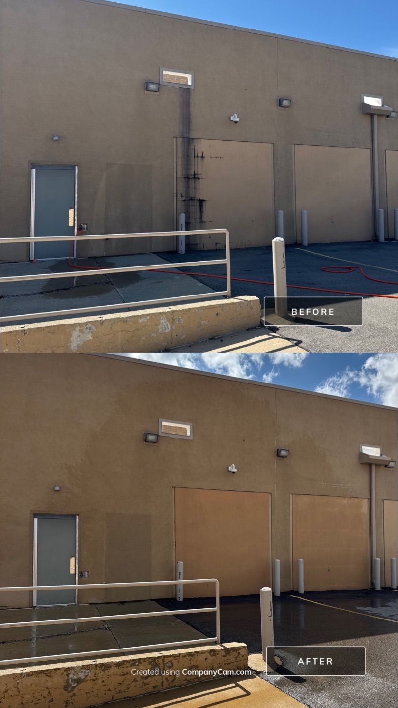 Commercial Building Wash by Simmons Power & Soft Washing