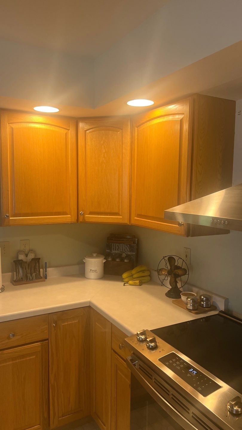 Cabinet Repaint by Cutting edge painting 