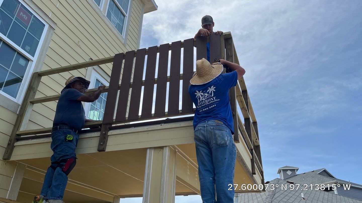Big O'l Beach Problem.  by Bayfront Roofing and Construction