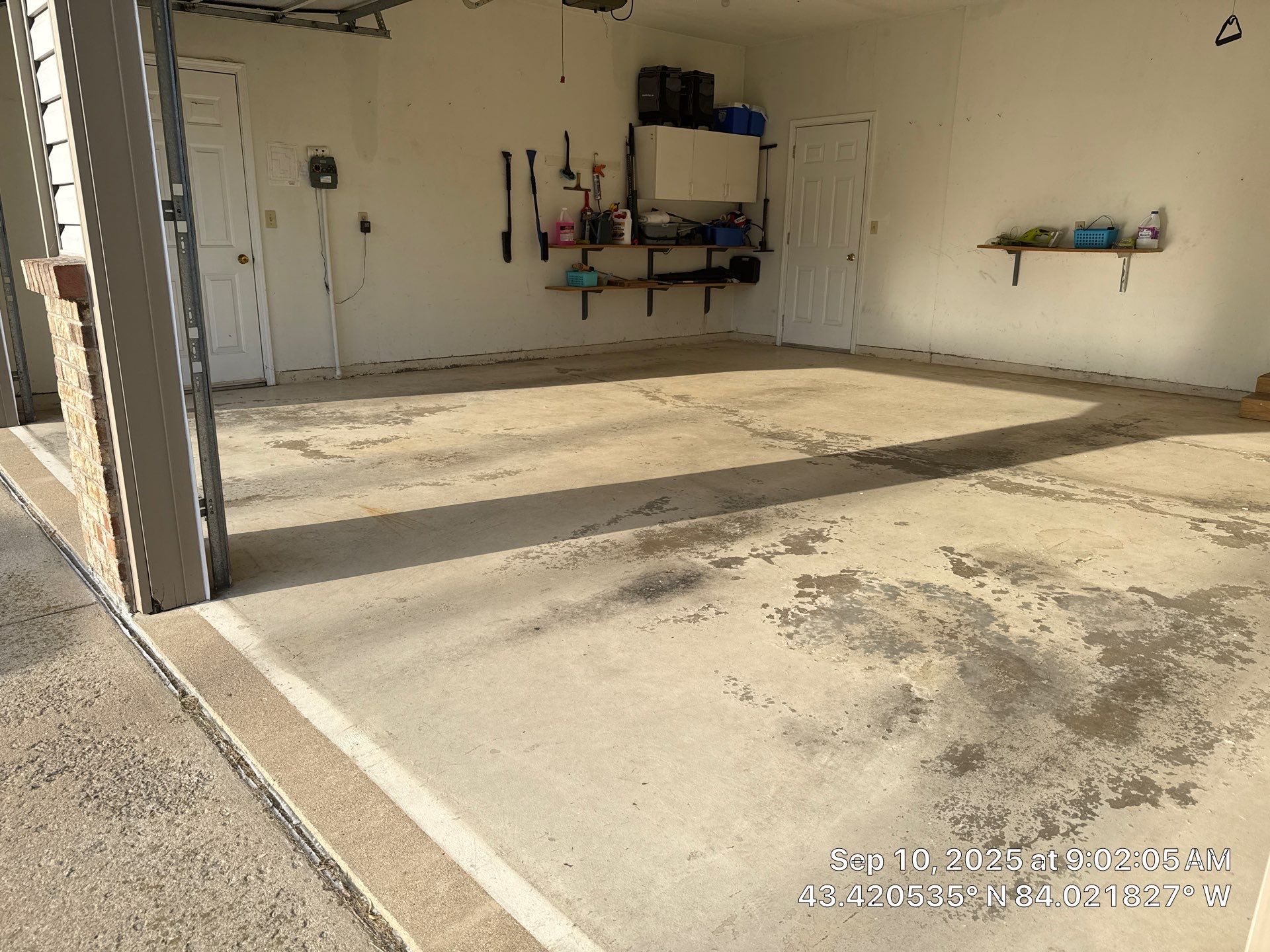 Project in Saginaw by Wise Coatings of Central Michigan