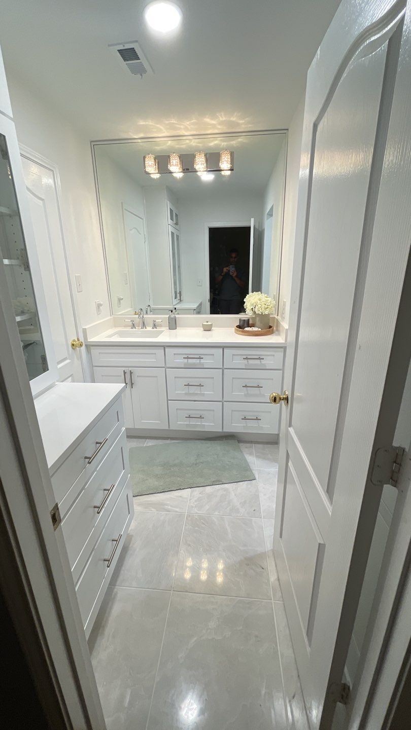 Full Bathroom Remodel by First United Roofing & Construction