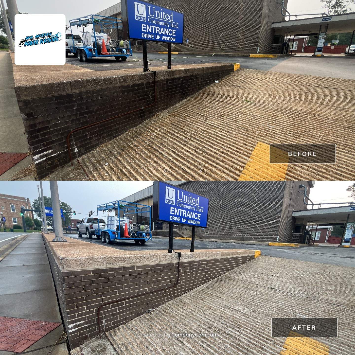 United Communications  Centerville by Mr. Mister Power Washing