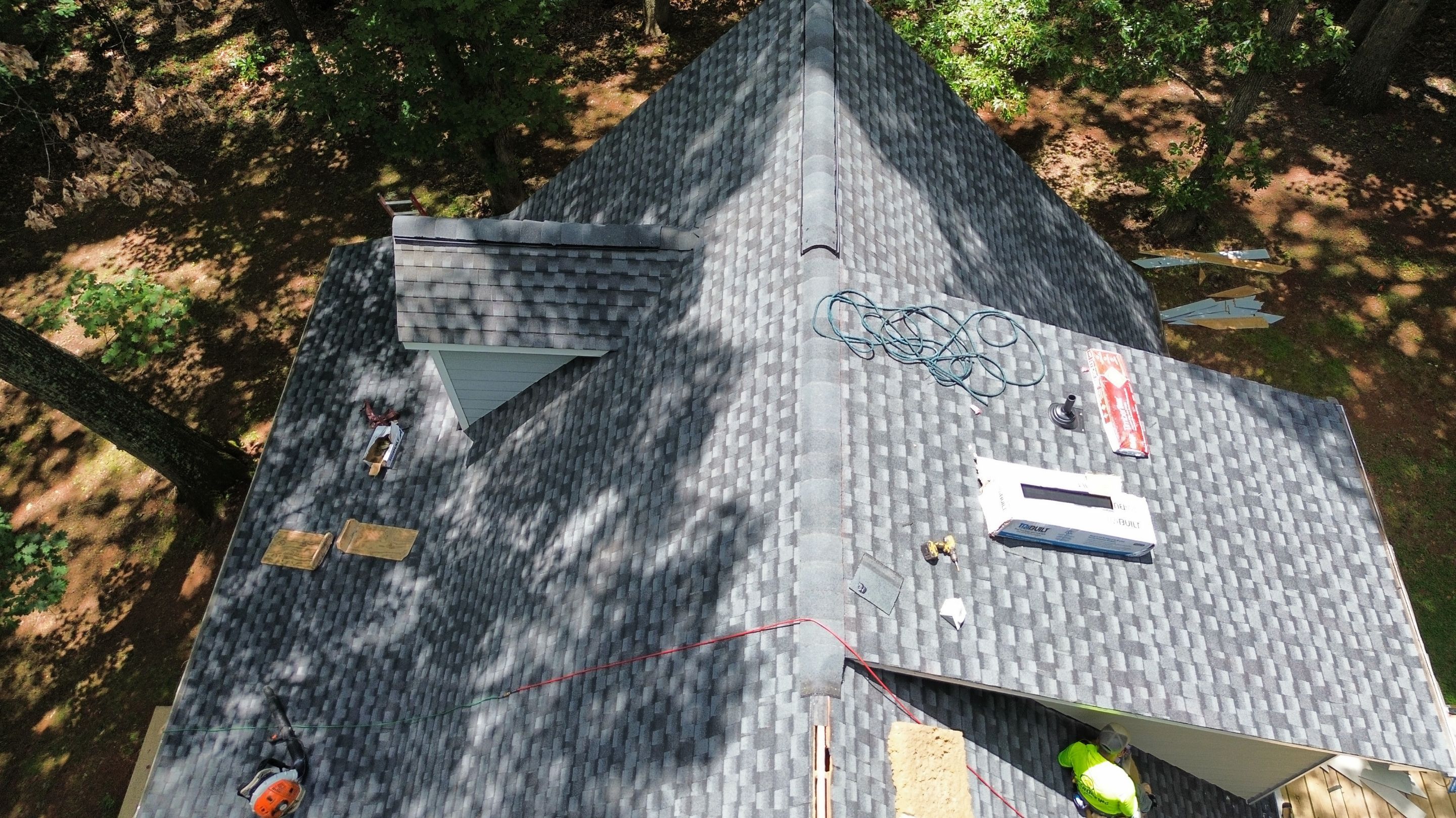 Cumming, GA Roof Replacement GAF Timberline Ultra HDZ Charcoal by Reset Roofing