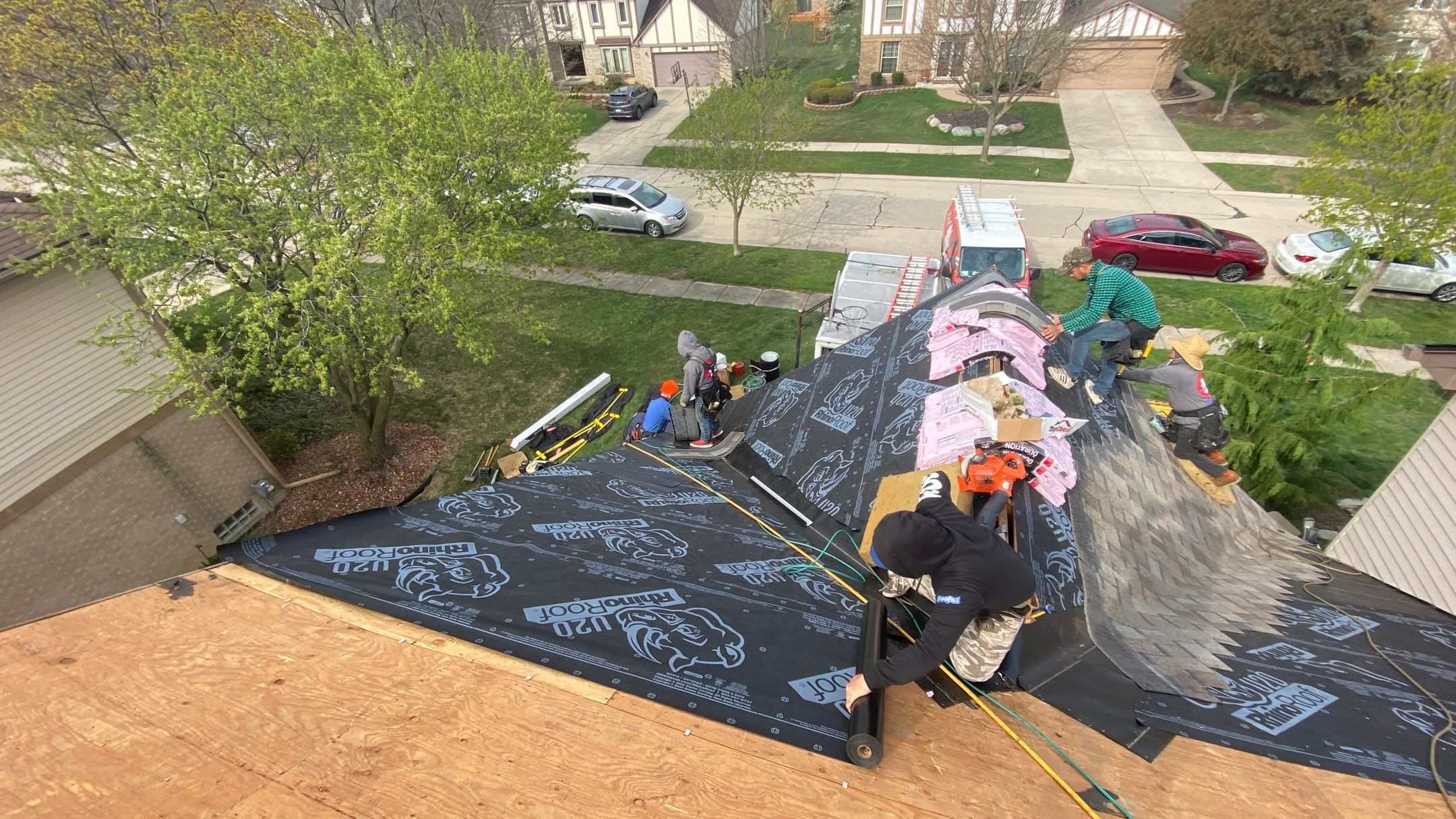 Roof Replacement using CertainTeed Landmark by 180 Contractors