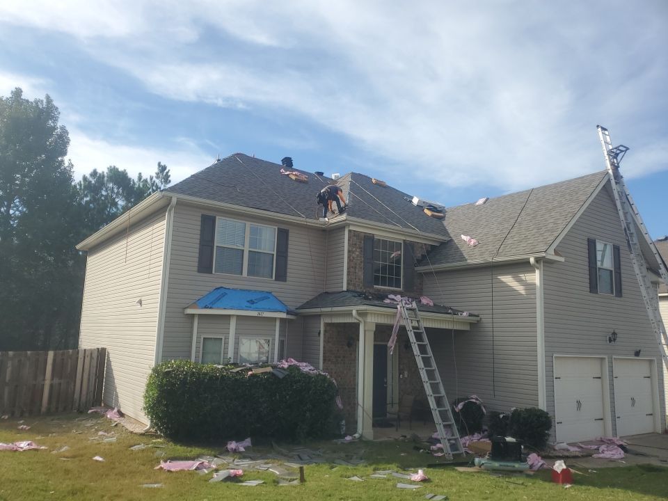 Residential Roofing Installation using Owens Corning by Inspector Roofing and Restoration