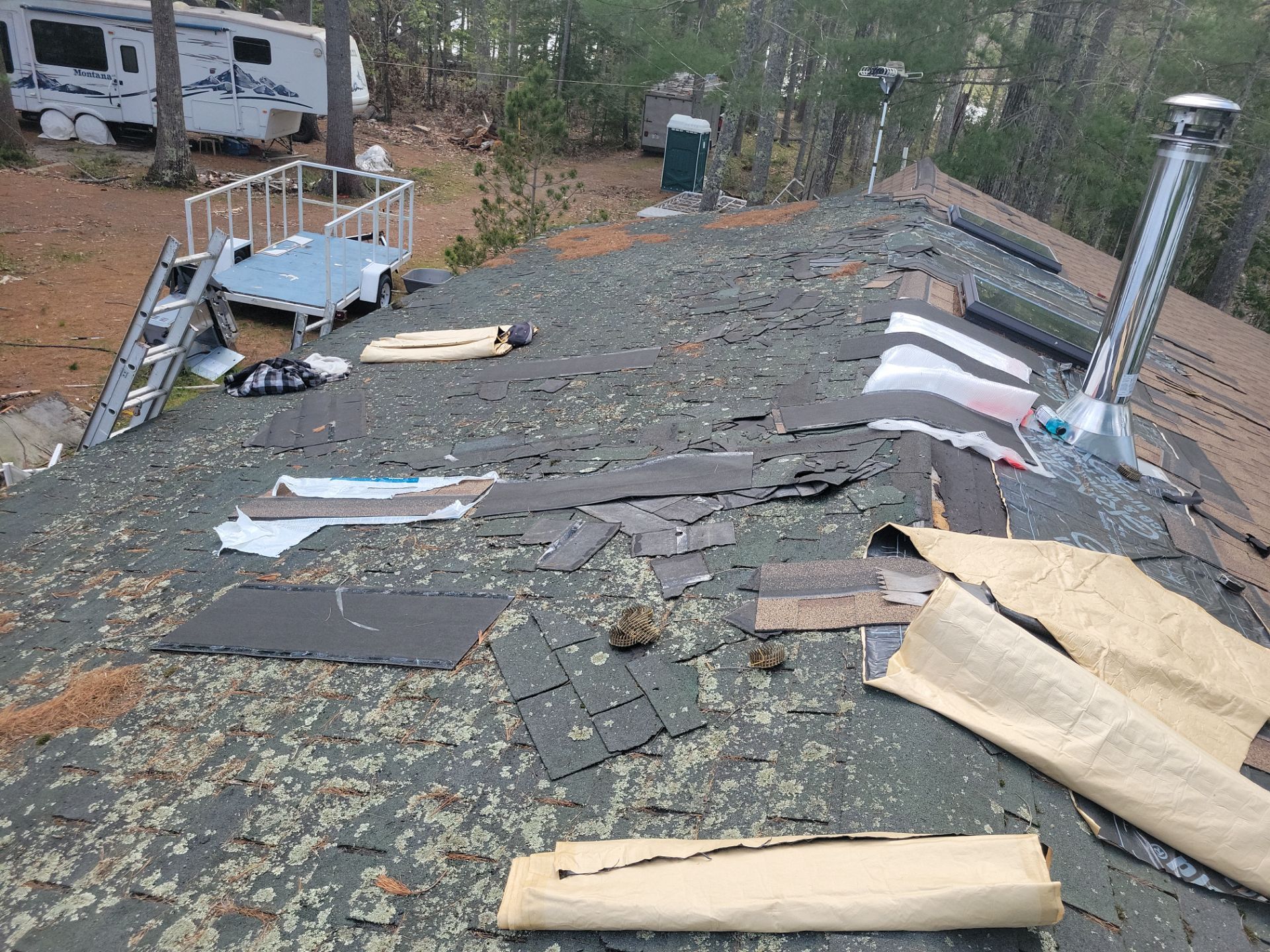 ReRoof using IKO Dynasty by The B.A.R Roofing