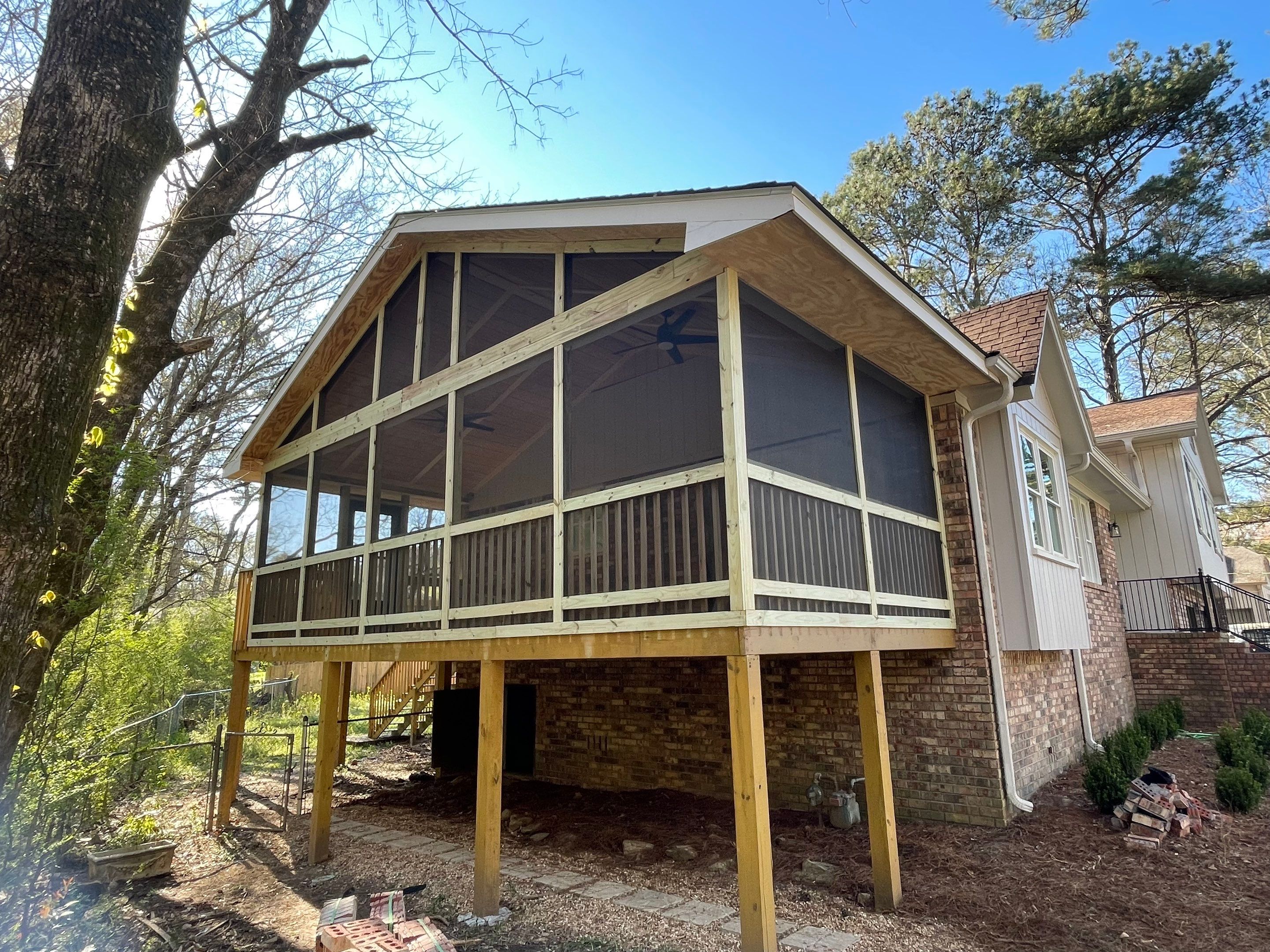Mountain Brook - Covered Porch by Pillar and Pine