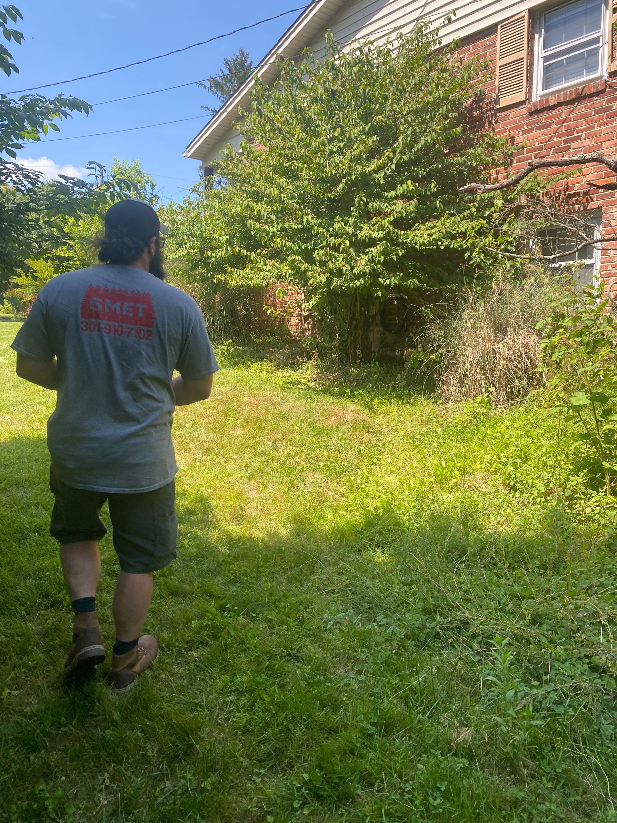Landscape cleanup by The Smet Companies, LLC