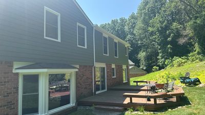 Siding Replacement using Alside Deep Moss