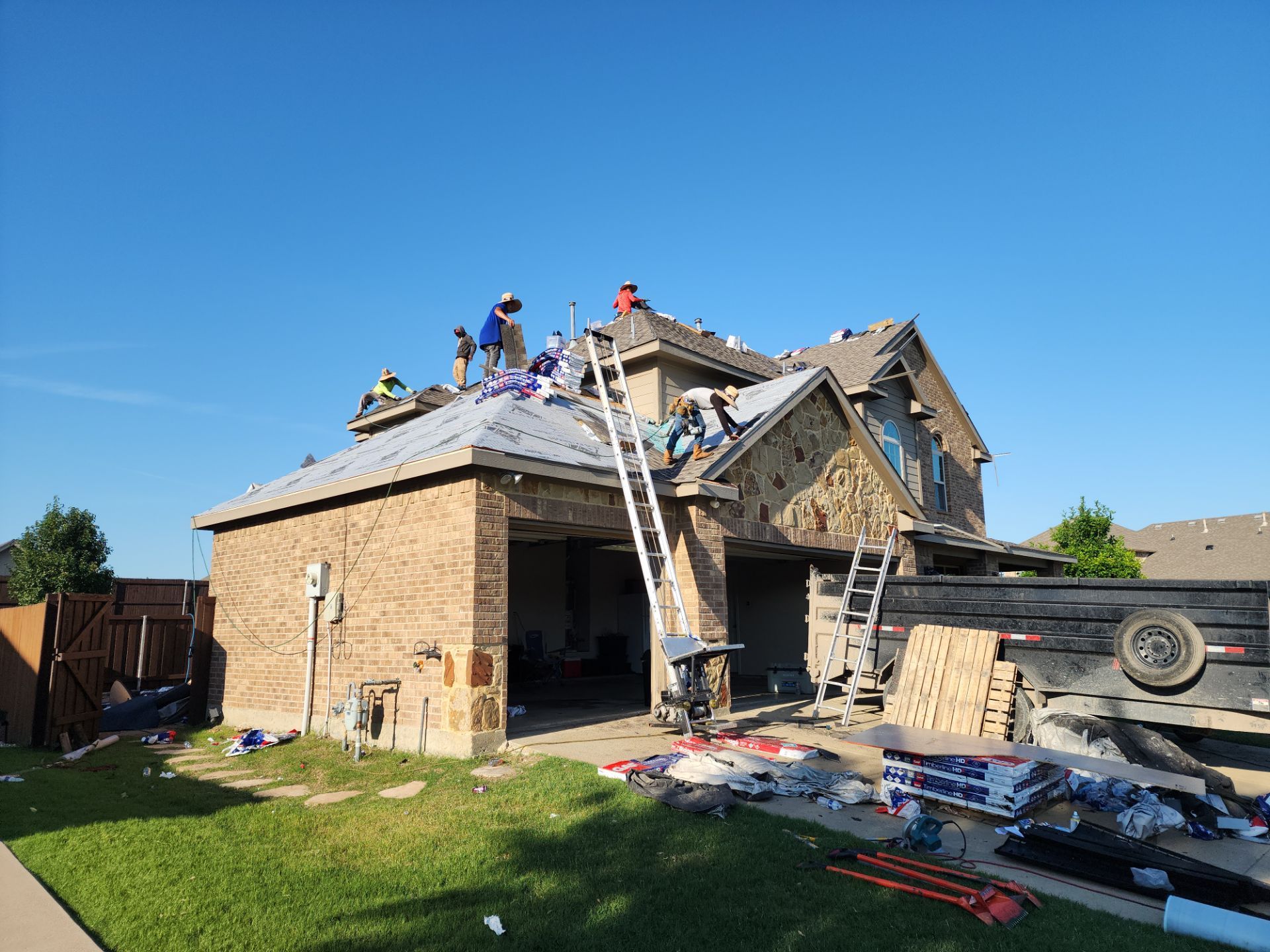 Project in Forney  by Zeus Exteriors