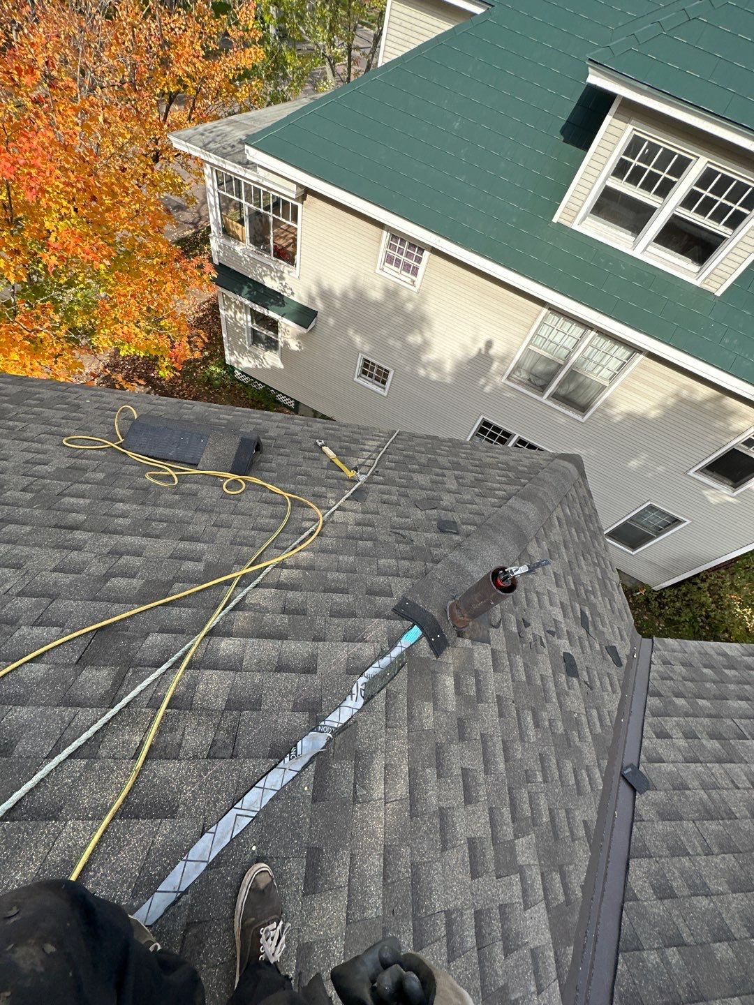 Residential Roofing Installation using Asphalt GAF HDZ by Artisan Roofing & Home Improvements Inc.