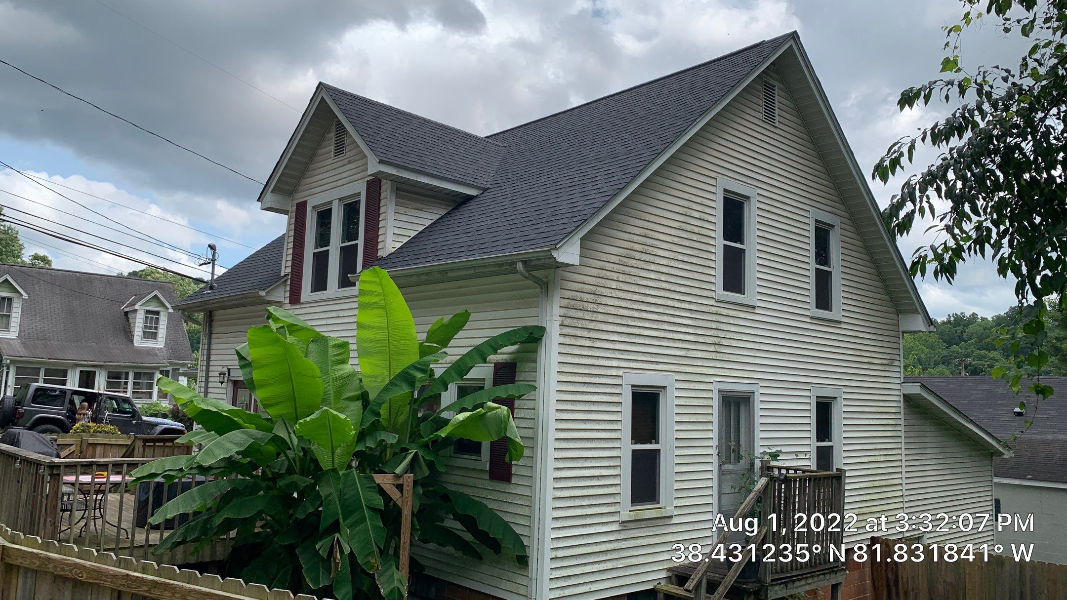 Residential Roofing Installation using Certainteed Landmark Shingles Moire Black Color by Secure Construction Company Inc