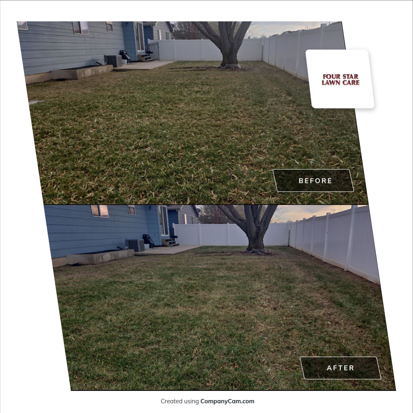 Project in Wichita by Four Star Lawn Care