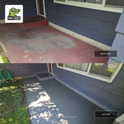 Patio Transformation using Nightfall