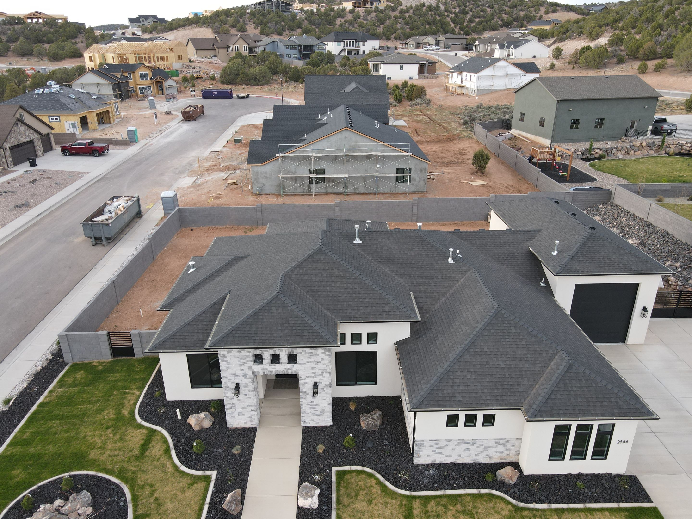 2844 W oak Springs Rd Cedar City Utah  by Unified Roofing