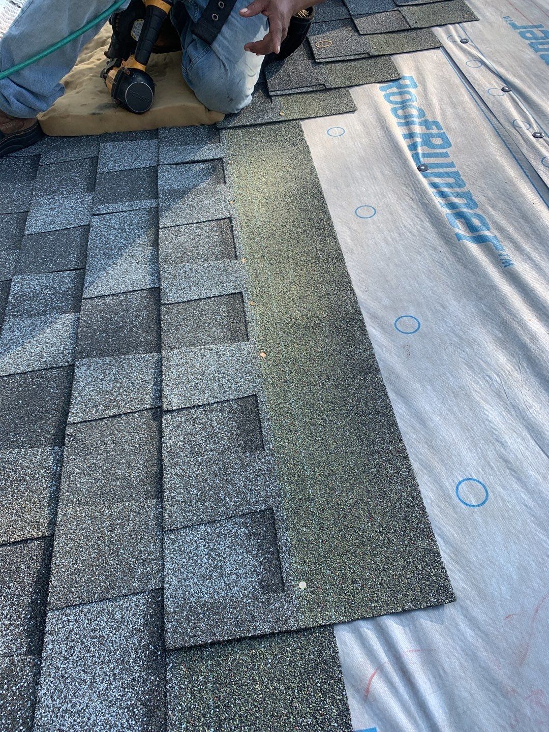 Hail Damaged Inspection / Repair / Re roof by American Roofing NC