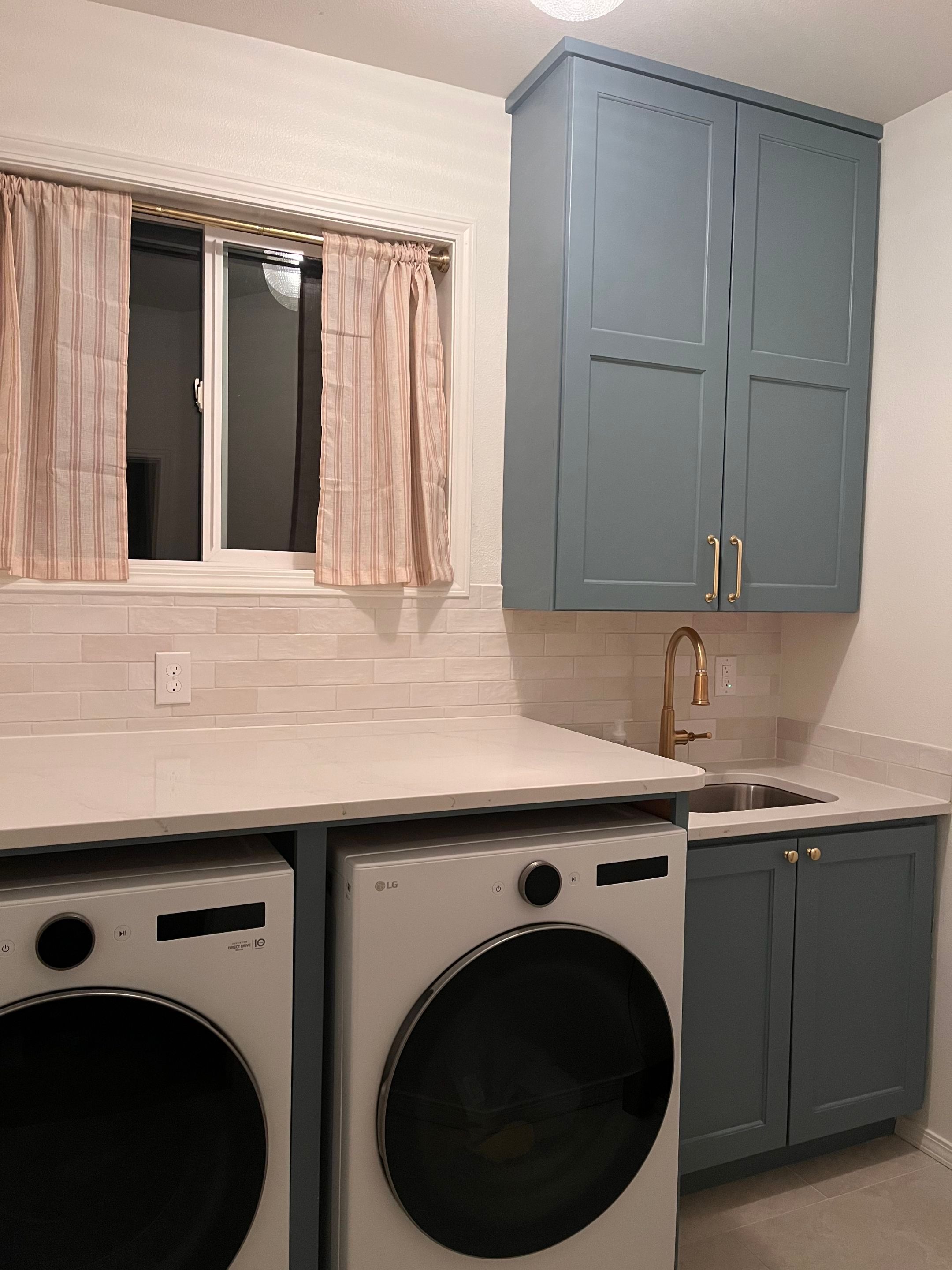 West Linn Laundry Room Renovation with New Cabinetry by American Made Construction