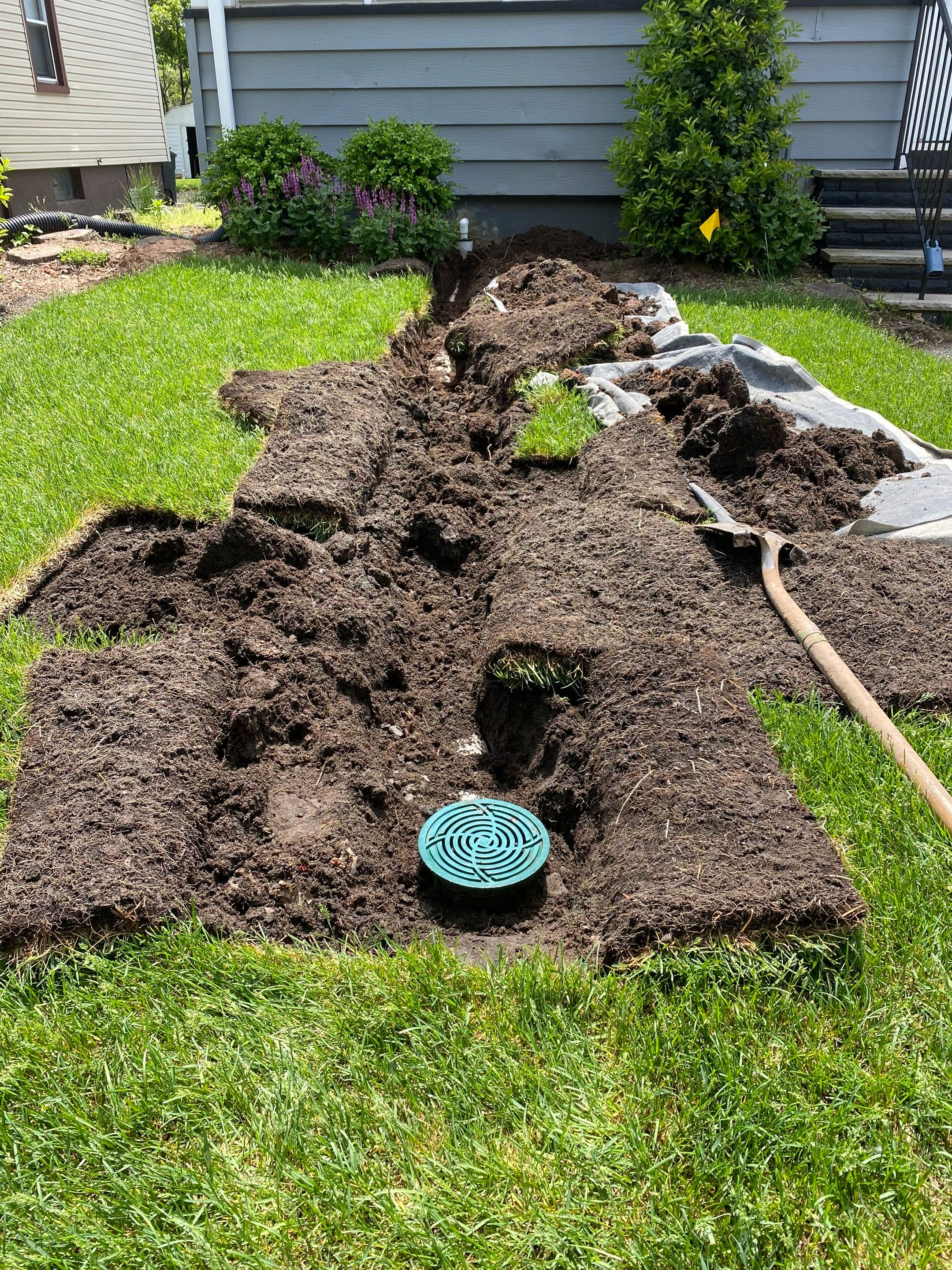 Interior French Drain Job in Lyndhurst, NJ by Pure Service Pro, LLC 
