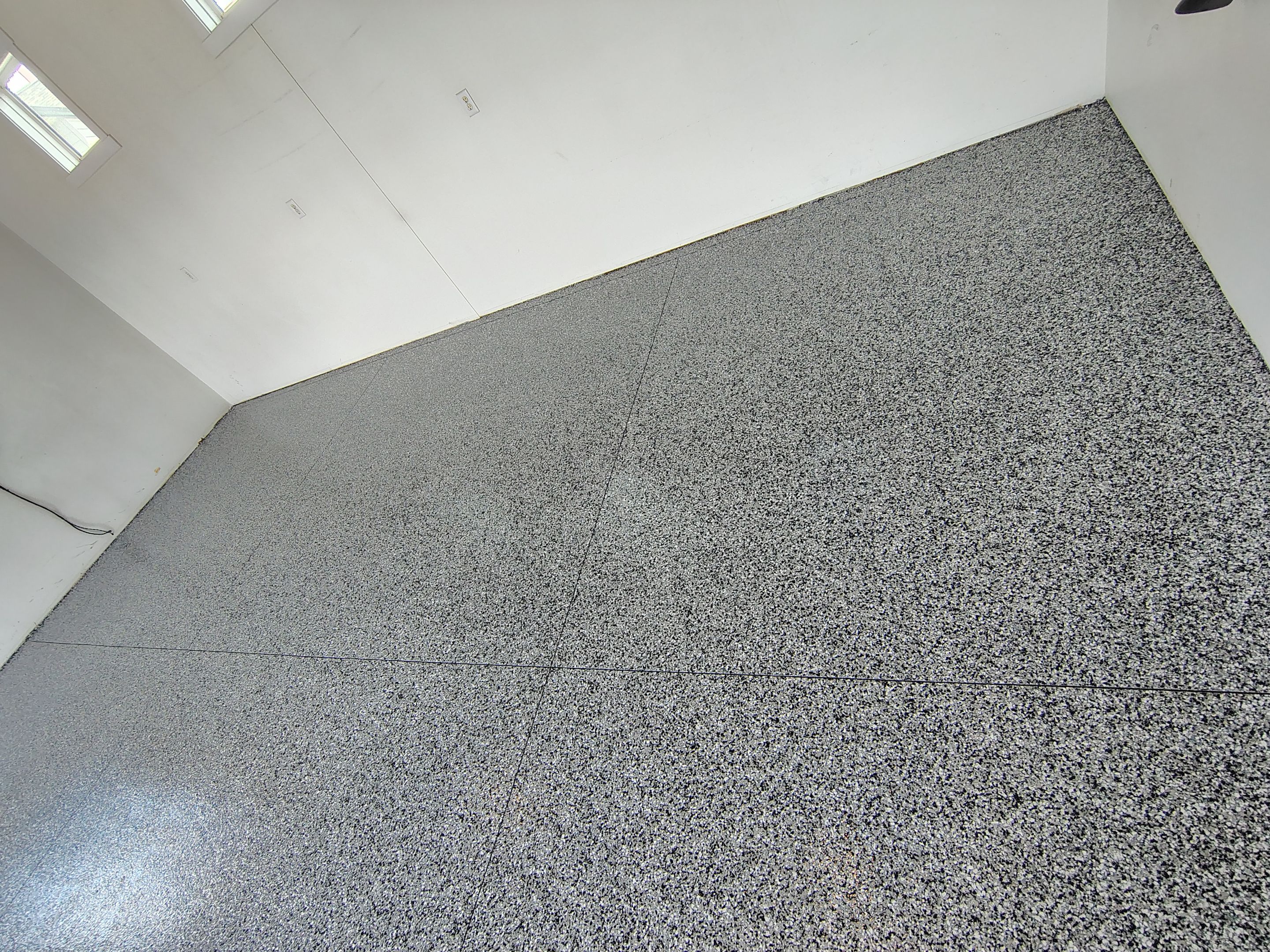 Dell Rapids Multi-Car Garage Concrete Floor Coating and Repair by Select Painting, Coatings & Garage Cabinets