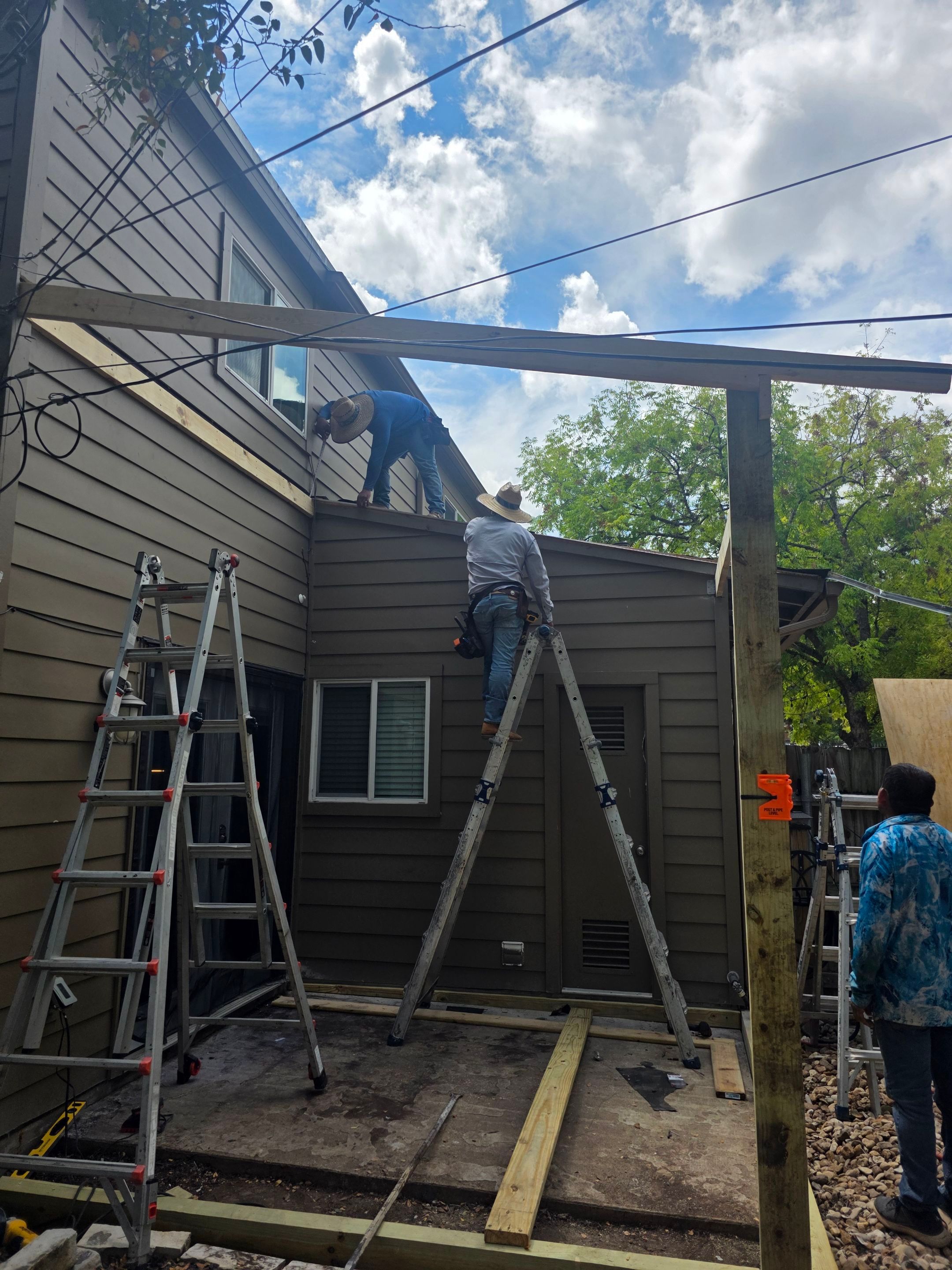 Matched porch by REPS OF TEXAS
