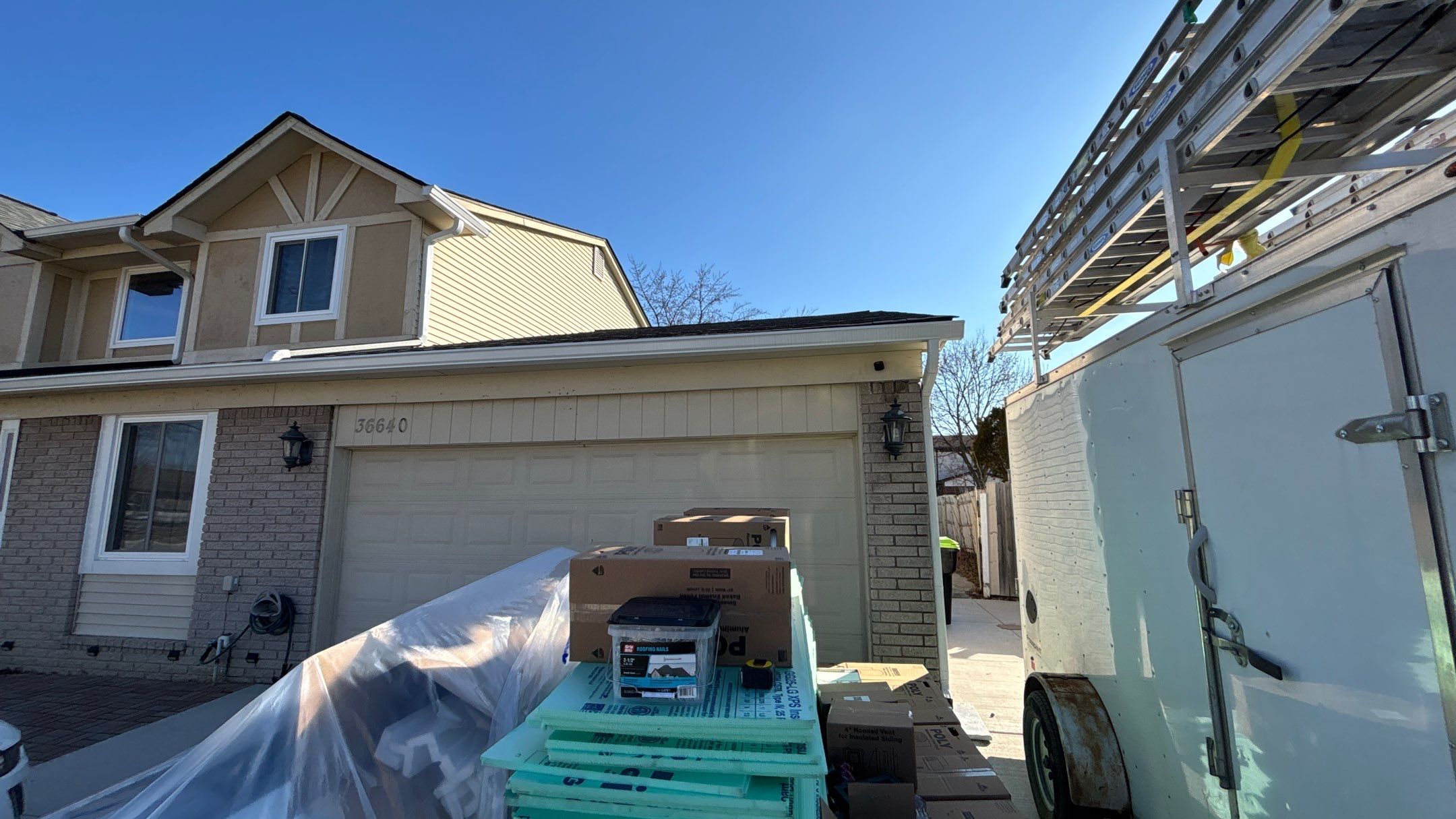 Siding Replacement using Alside Midnight Blue by 180 Contractors