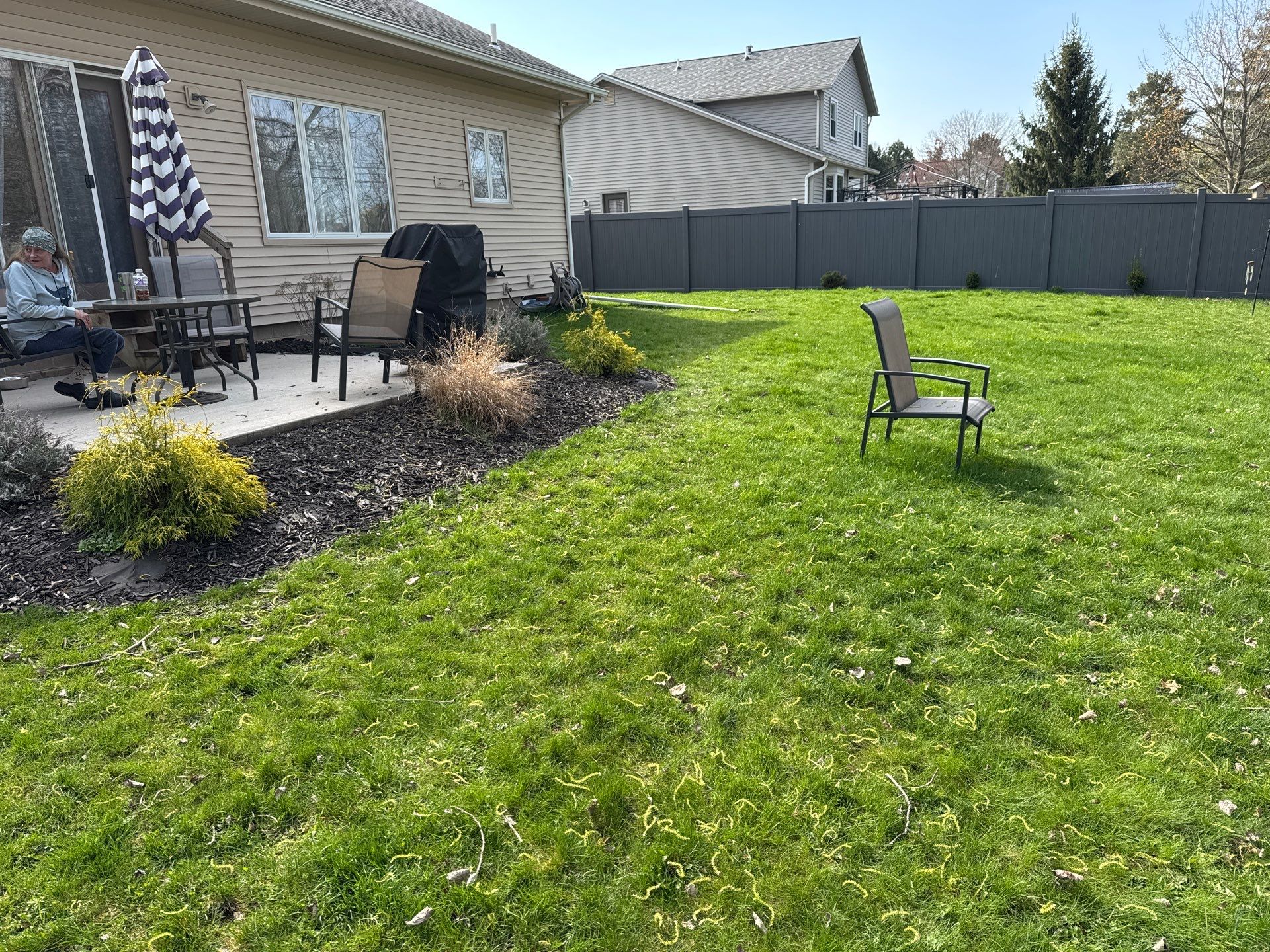 Broom Finished Patio  by NG Masonry & Construction LLC