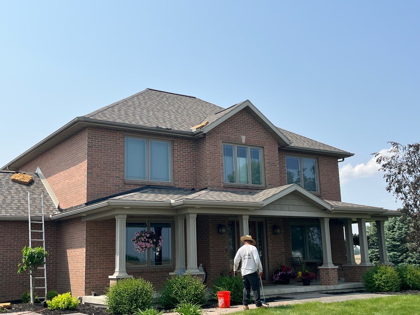Residential Roofing Installation using GAF Timberline HDZ Cedar Falls by Nitro Roofing and Construction