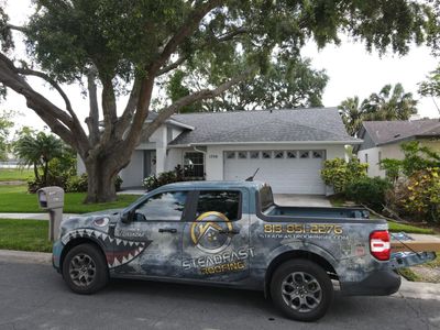 Roof Replacement in Brandon, FL. by Steadfast Roofing 