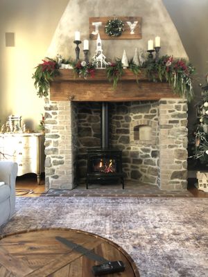 Waitsfield Gas Stove & Ambiance Illusion 47 Fireplace