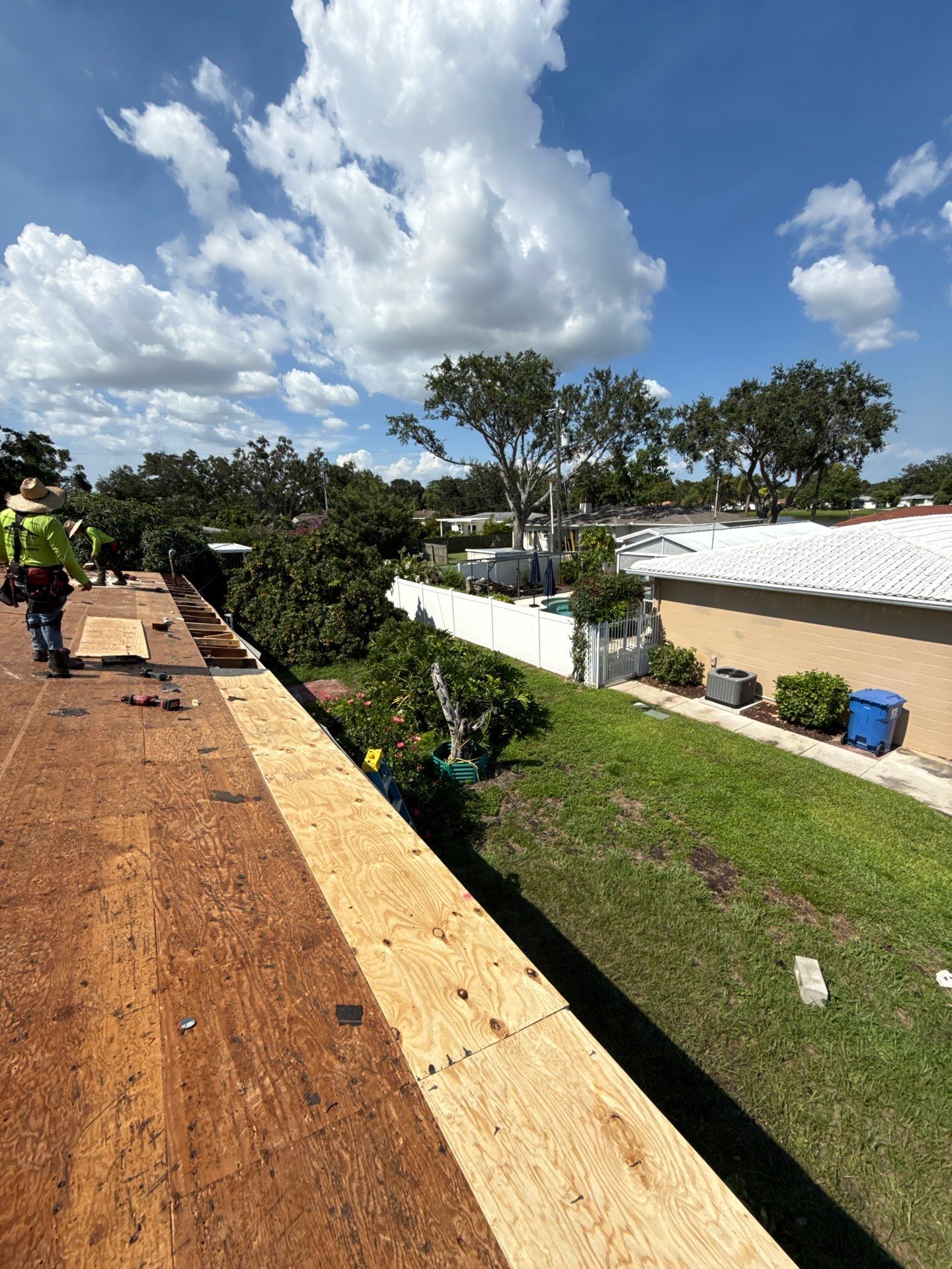 Project in St. Petersburg 33713 by Mitchell Roofing Company LLC 