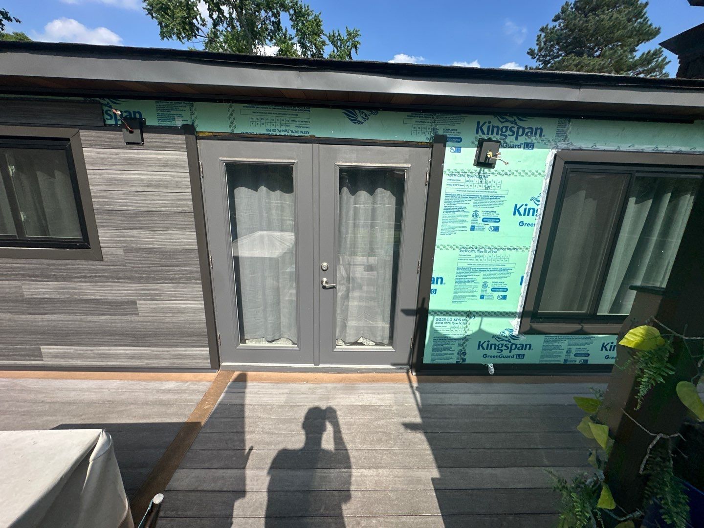 Siding Replacement using Alside Gray Oak by 180 Contractors