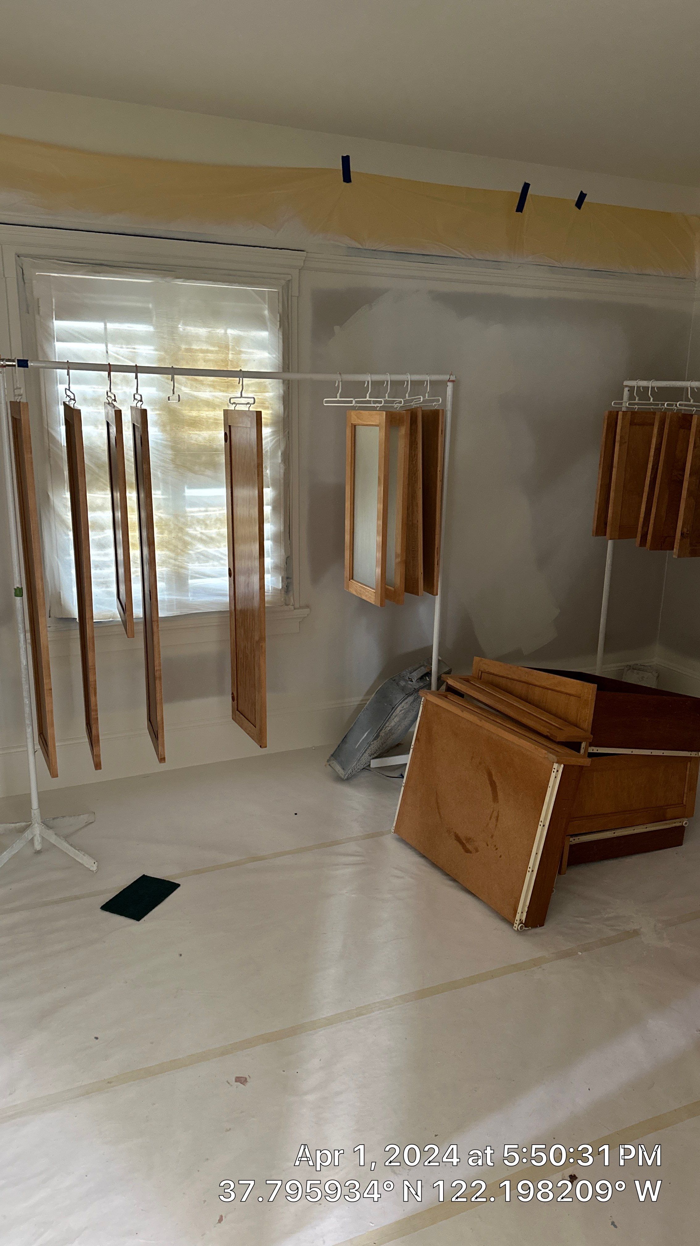 Prep work  by Herrera’s Bay Area Painting inc.