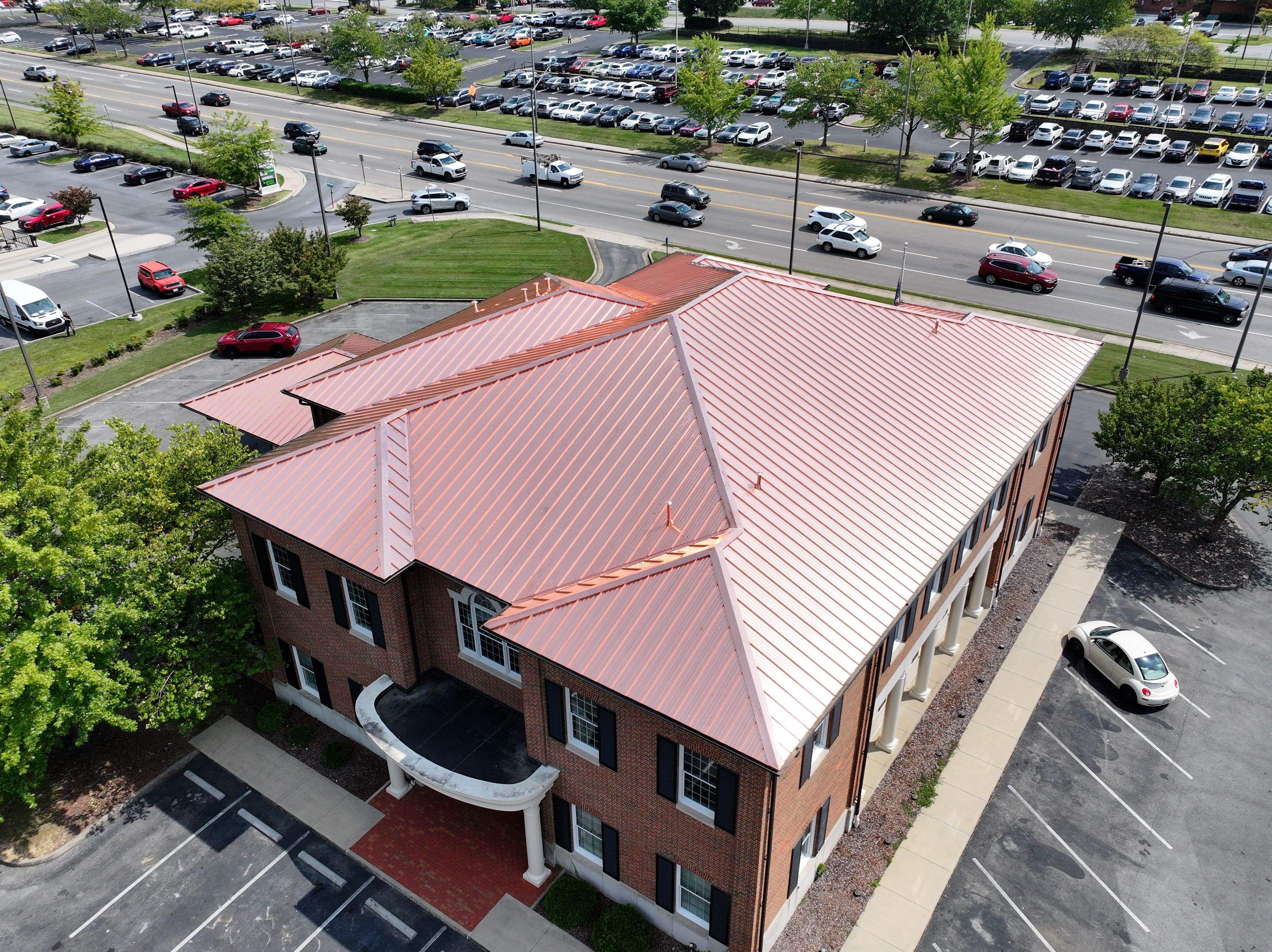 Elizabethton Federal Bank - Real Copper by Omnia Roofing