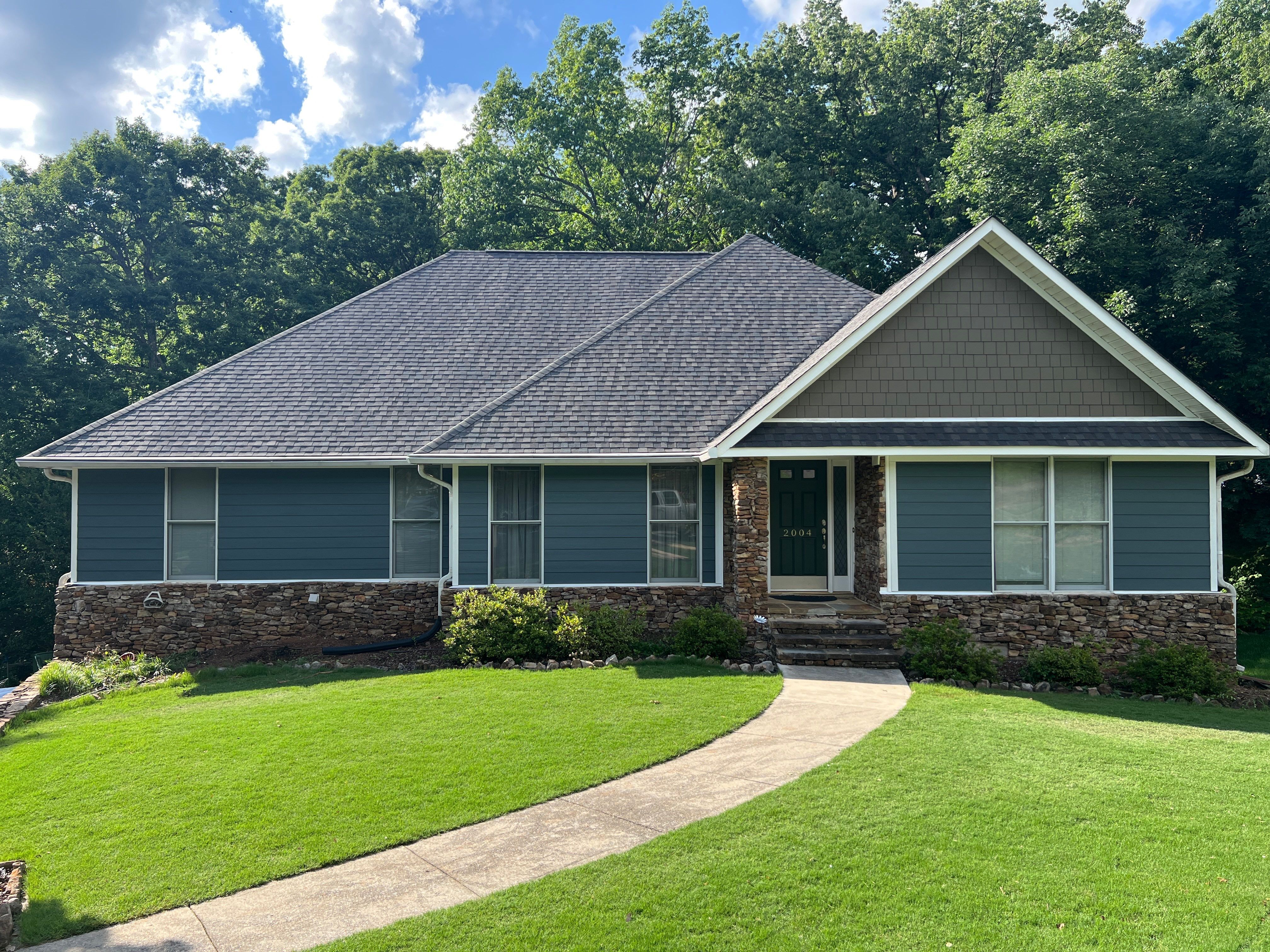 EIFS Replacement Using Hardie Plank by Freedom Exteriors