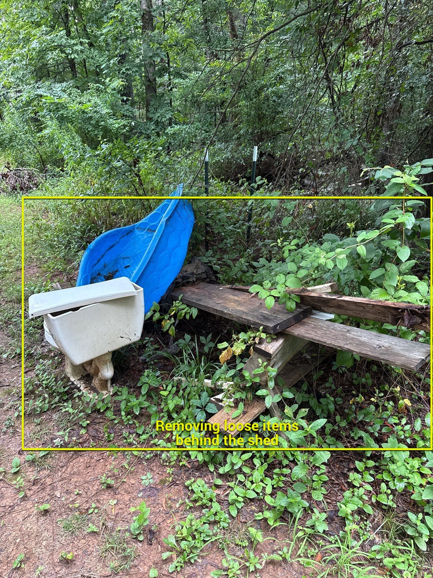 Project in Indian Trail by Badger Hauling