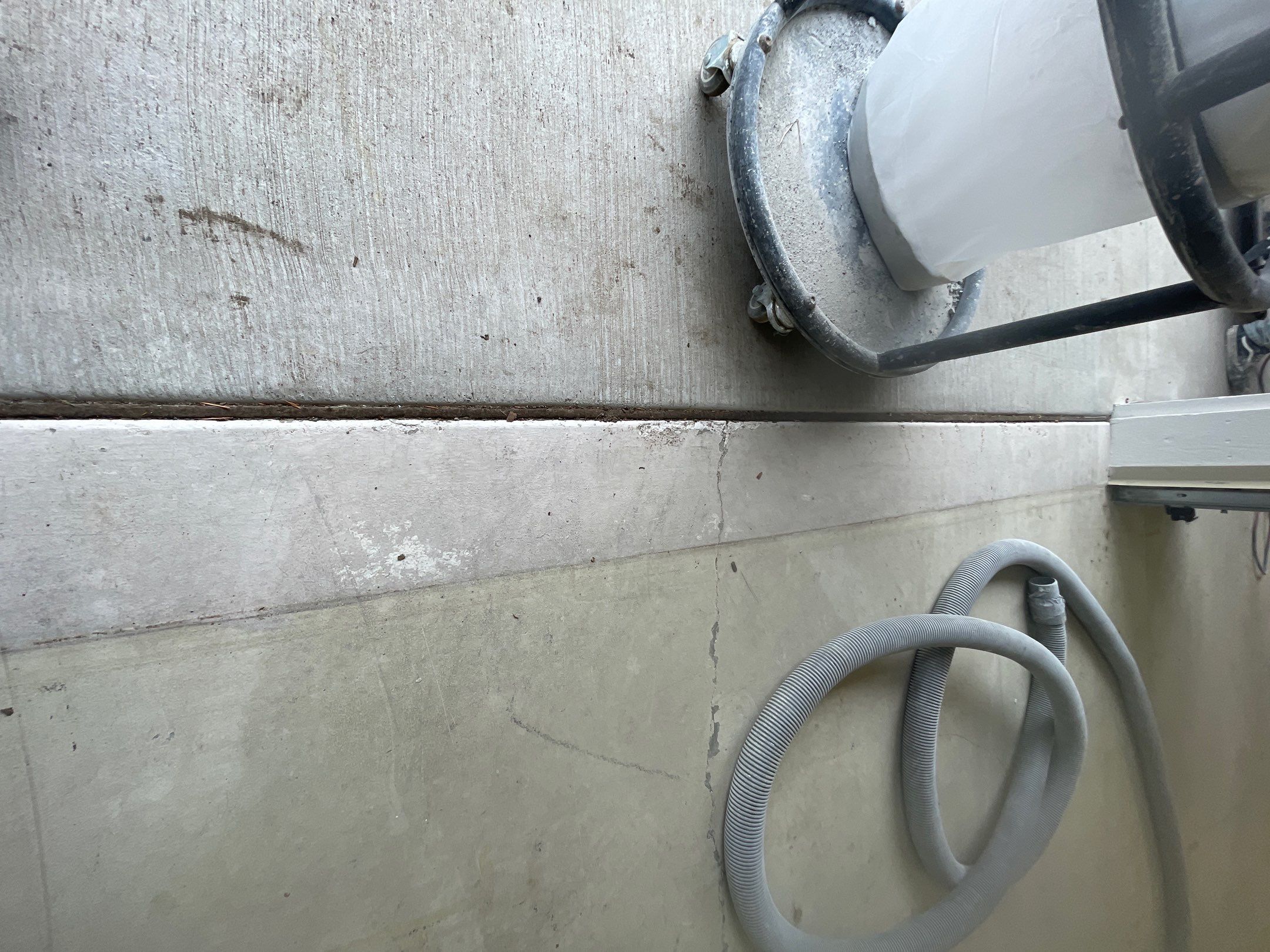 Garage Transformation using Driftwood Colorway by Croc Coatings, LLC